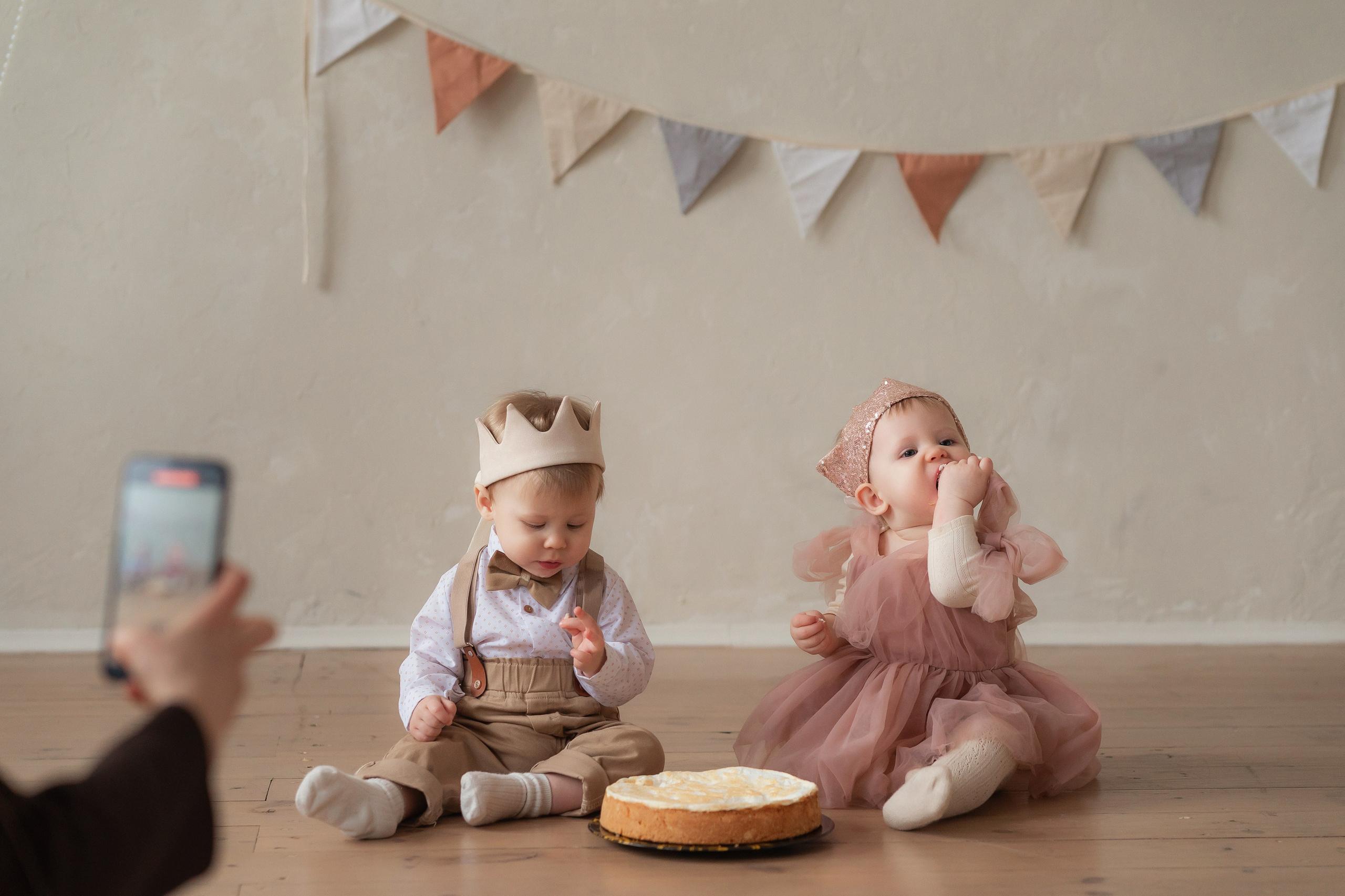 Съёмка годика для Авроры и Арсения. Фотограф Благовещенск Анна Емельянова