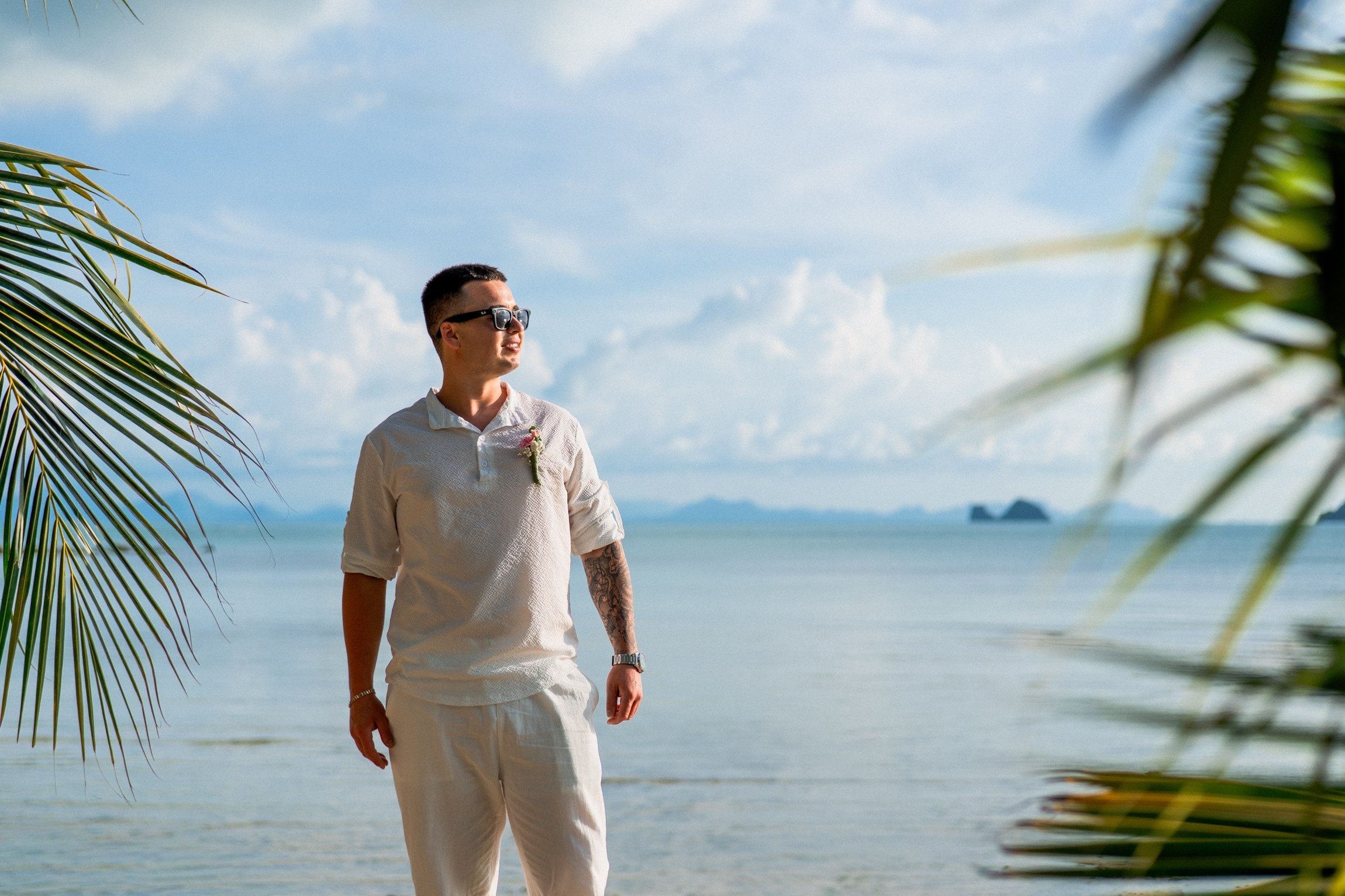 Wedding on the Beach in Koh Samui, Thailand | Tropical Destination Wedding