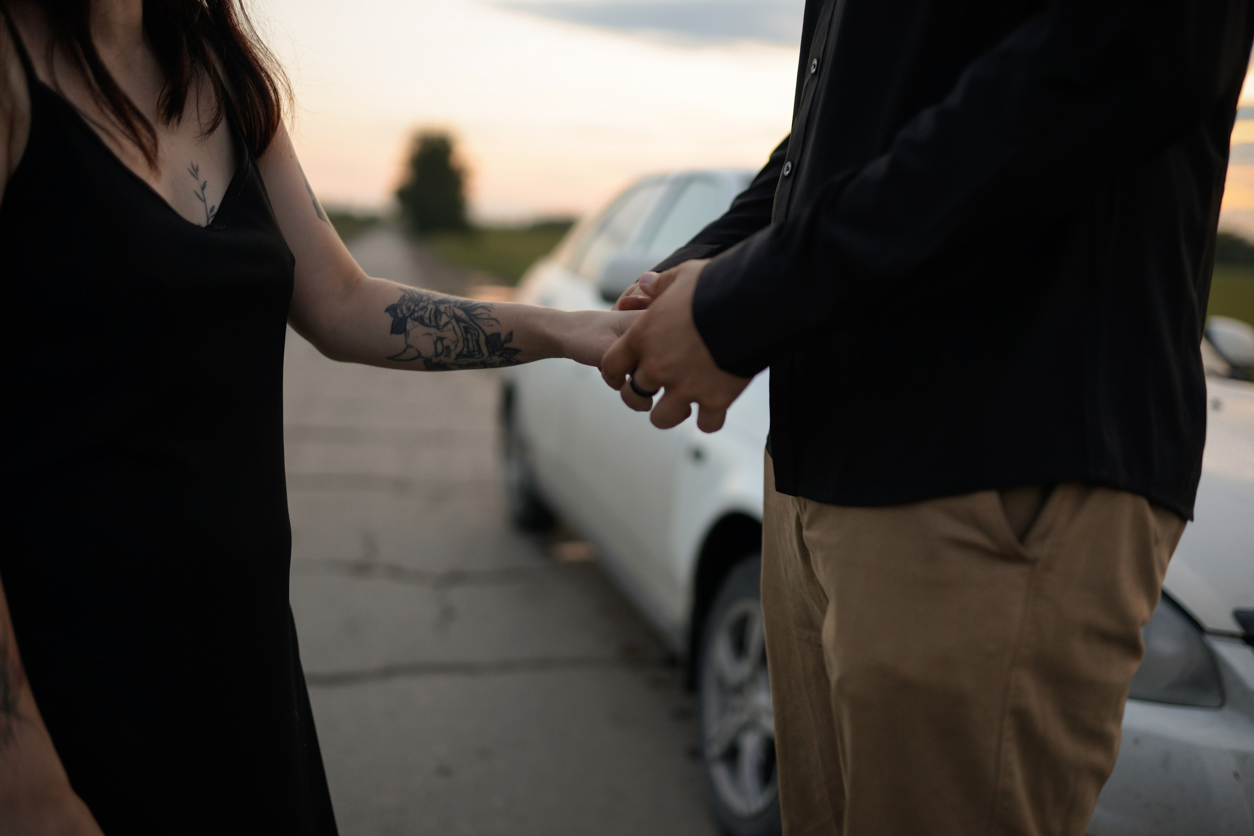 Поздний закат