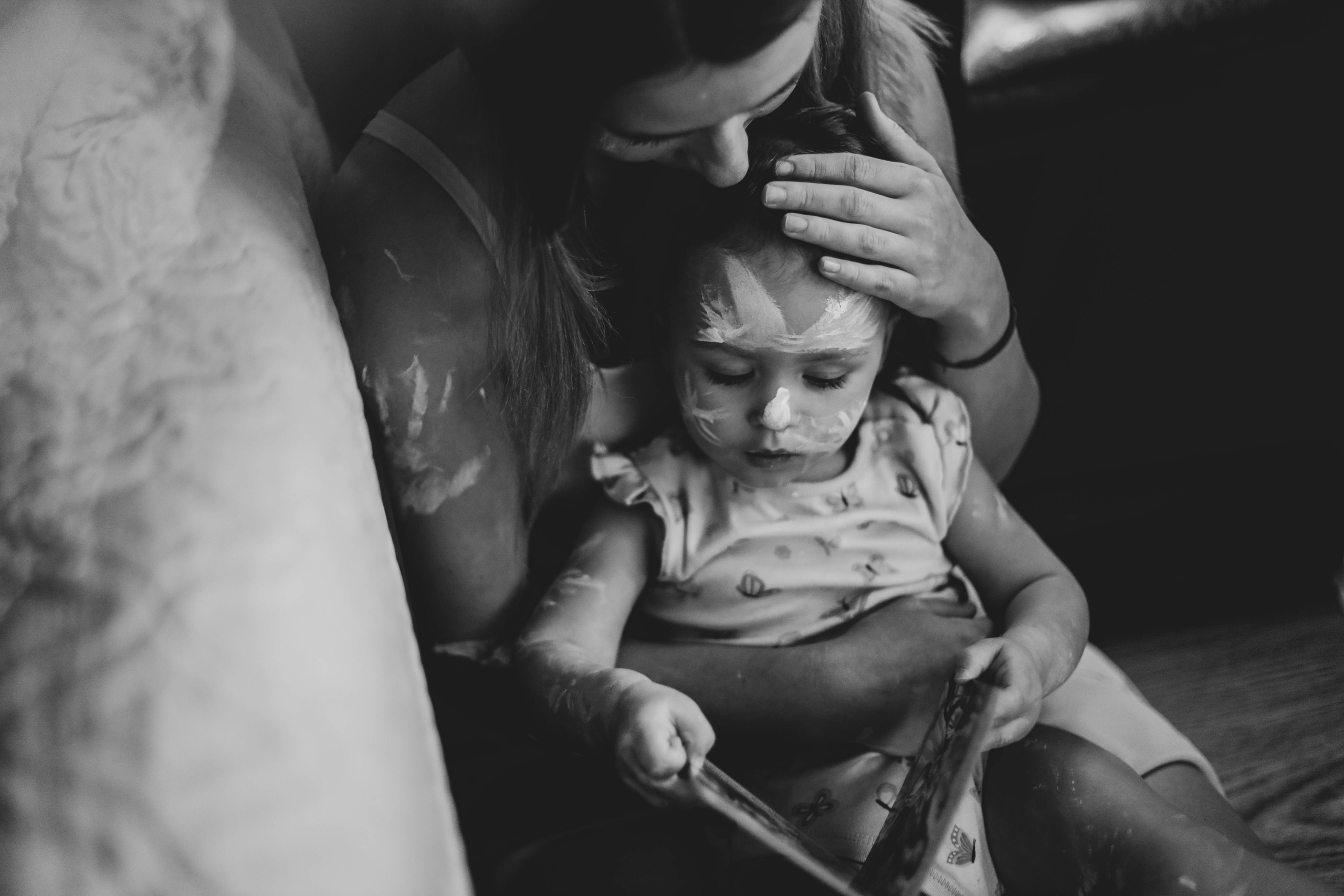 Алена, Ксюша и снежинки. Семейный фотограф Анапа