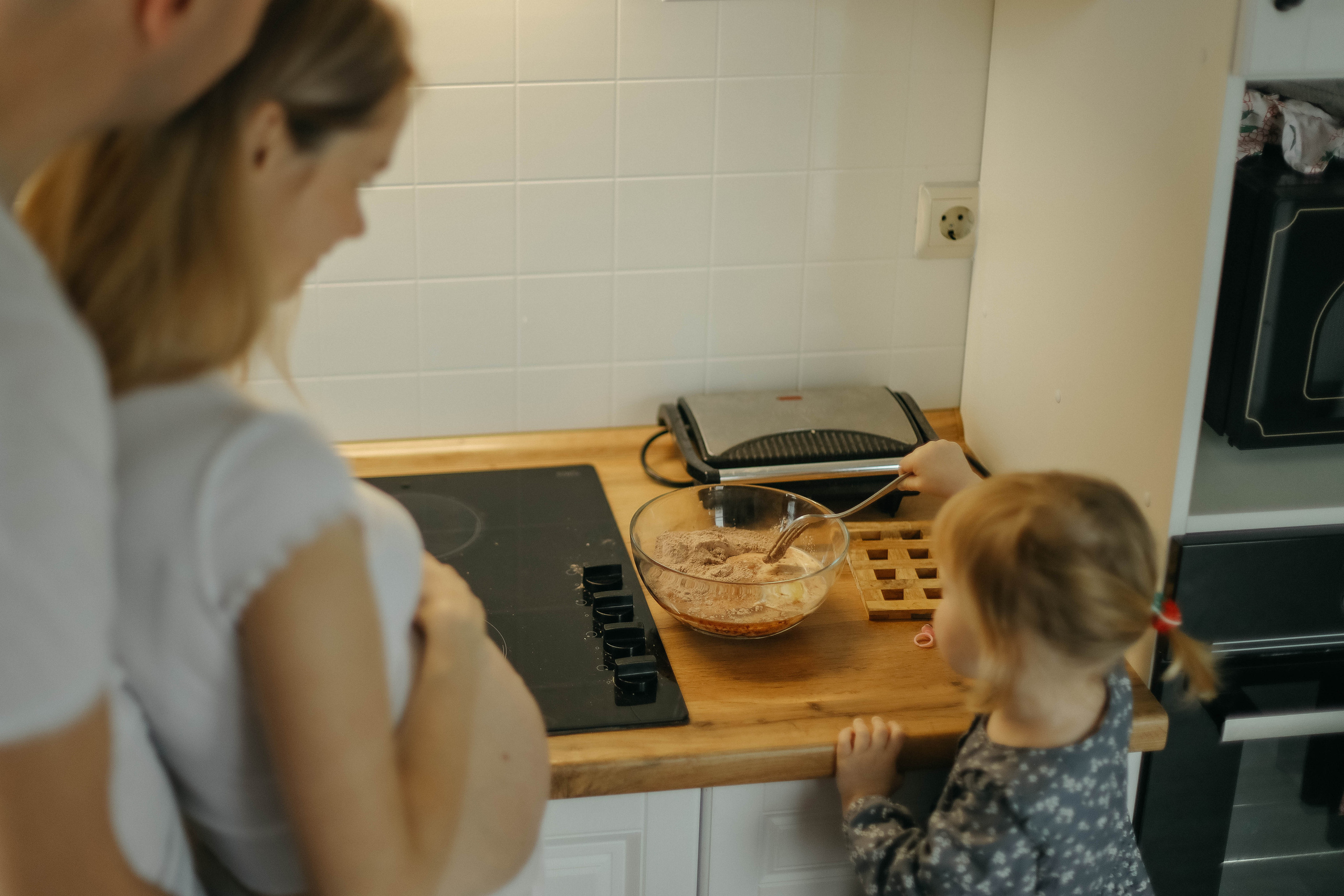 Даша, Никита и Ариша с Булочкой. Семейный фотограф Анапа