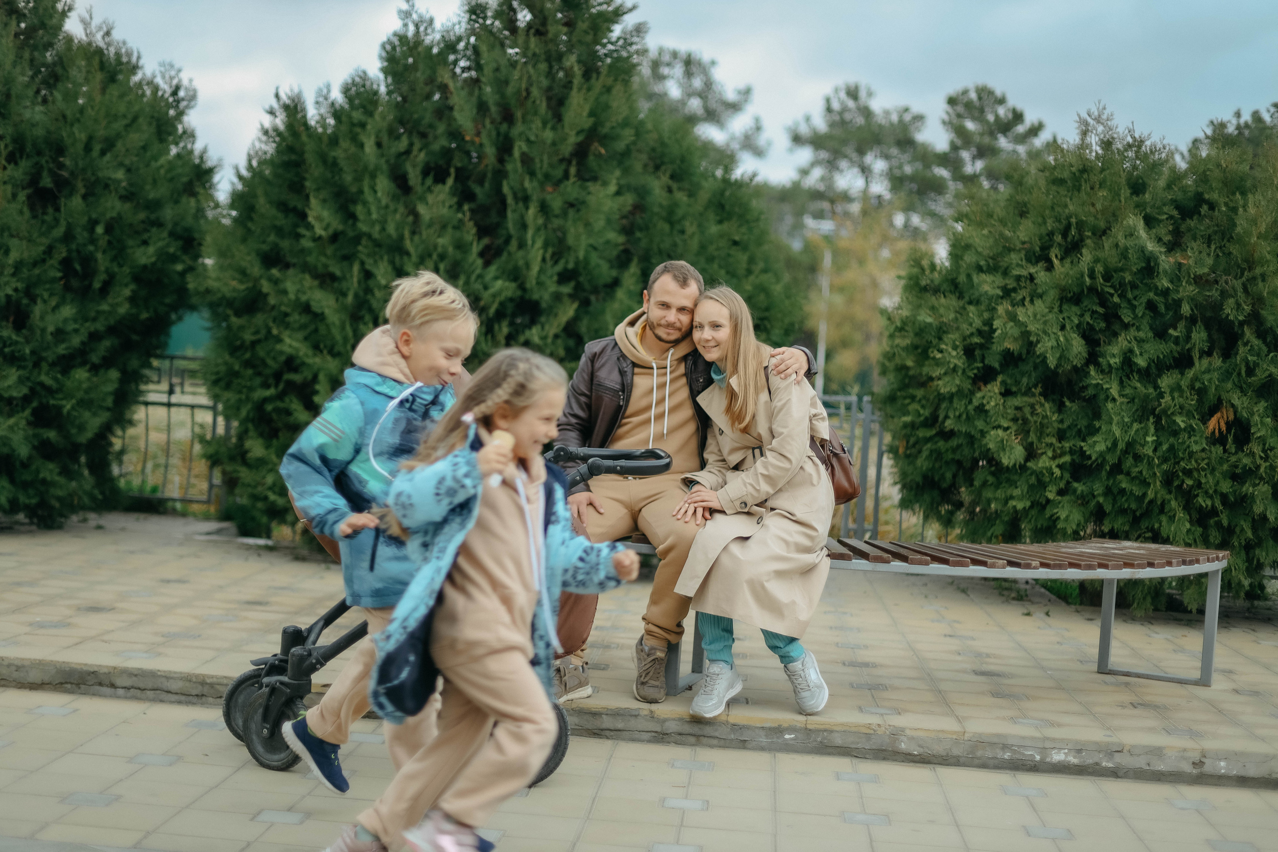 Катя, Дима, Матвей, Милана и Мирослава. Семейный фотограф Анапа