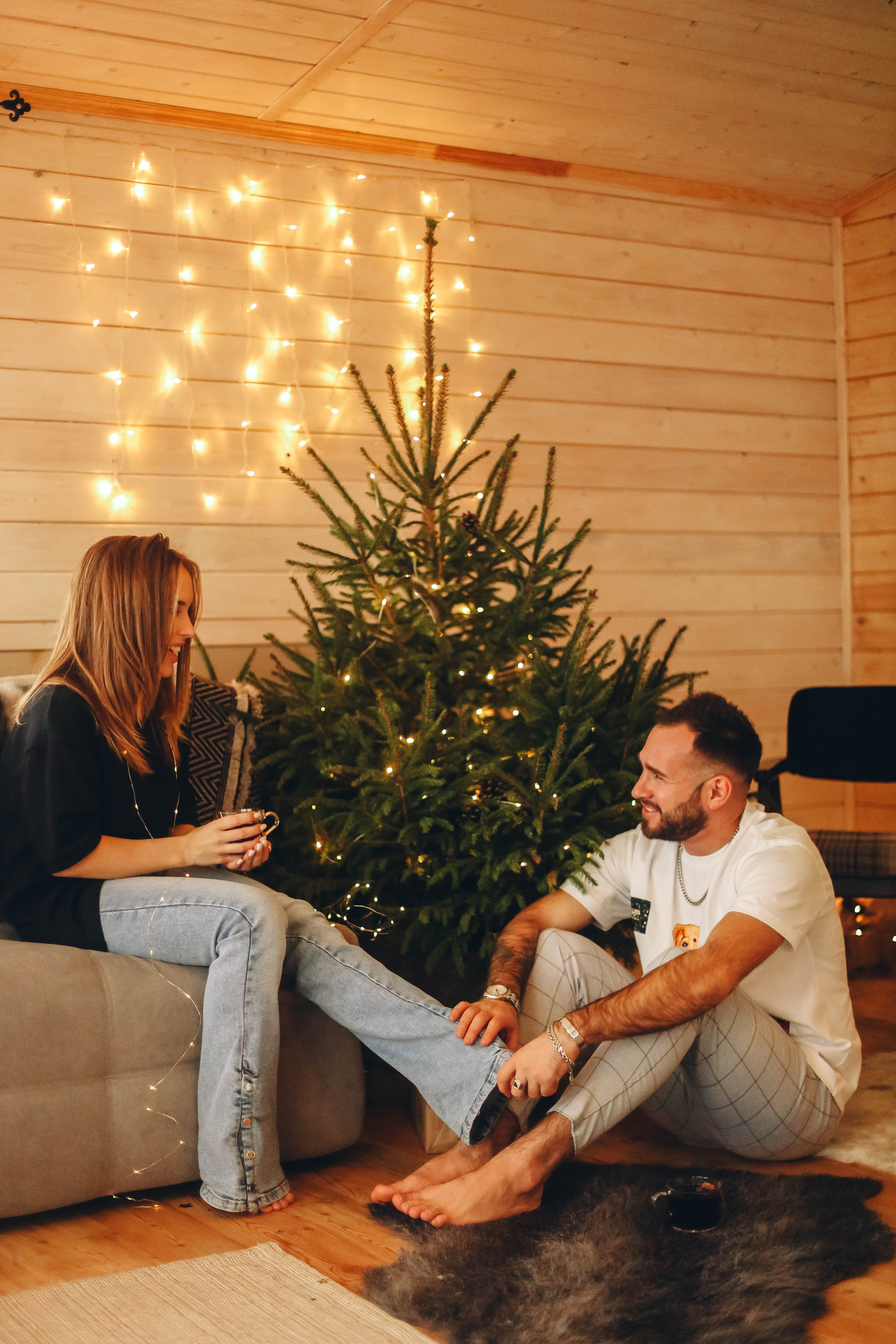 Юля и Слава в шале. Семейный фотограф Анапа