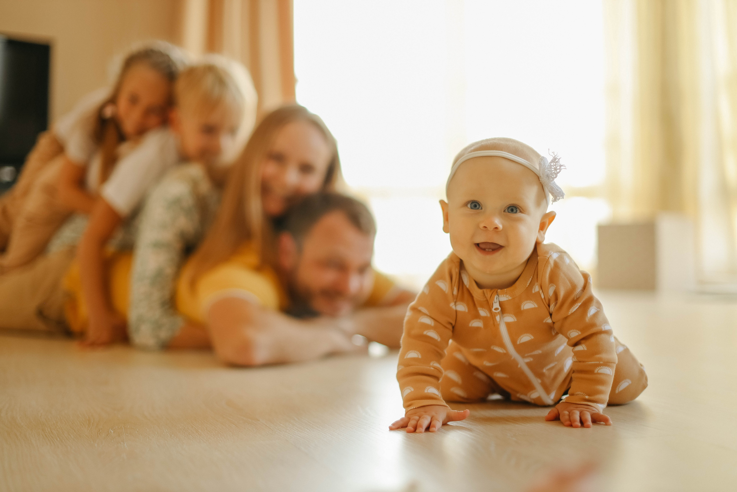 Катя, Дима, Матвей, Милана и Мирослава. Семейный фотограф Анапа