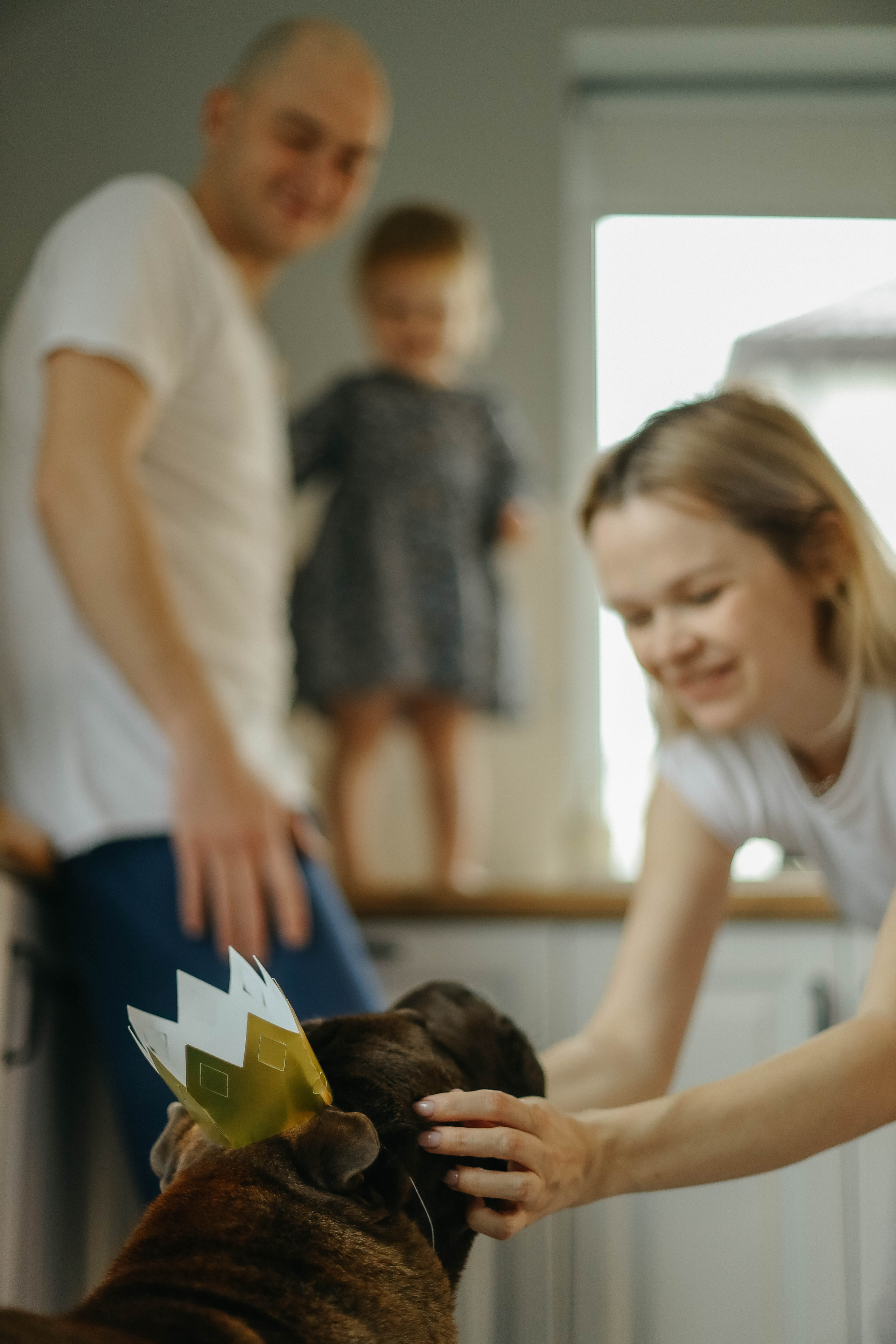 Даша, Никита и Ариша с Булочкой. Семейный фотограф Анапа