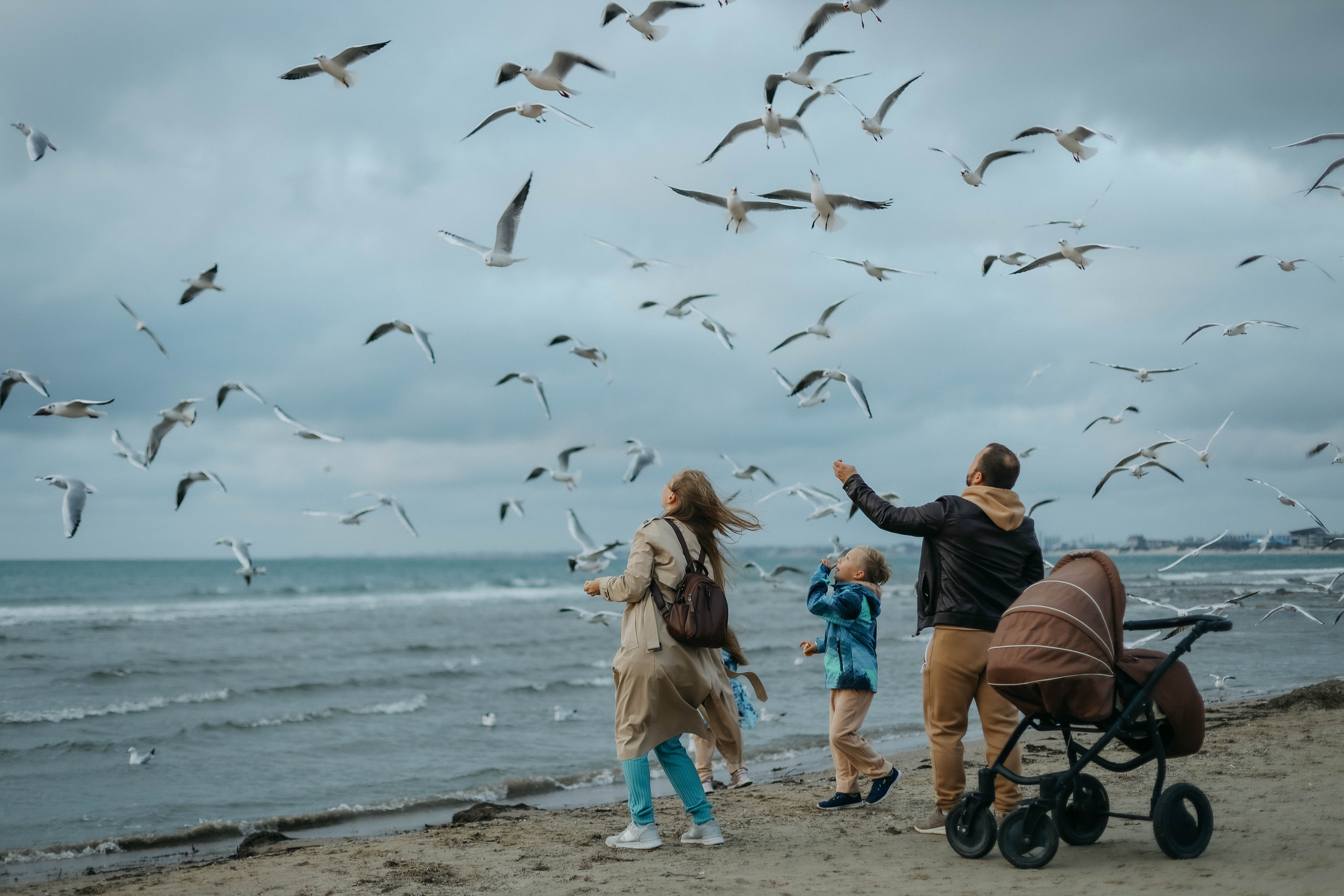 Катя, Дима, Матвей, Милана и Мирослава. Семейный фотограф Анапа