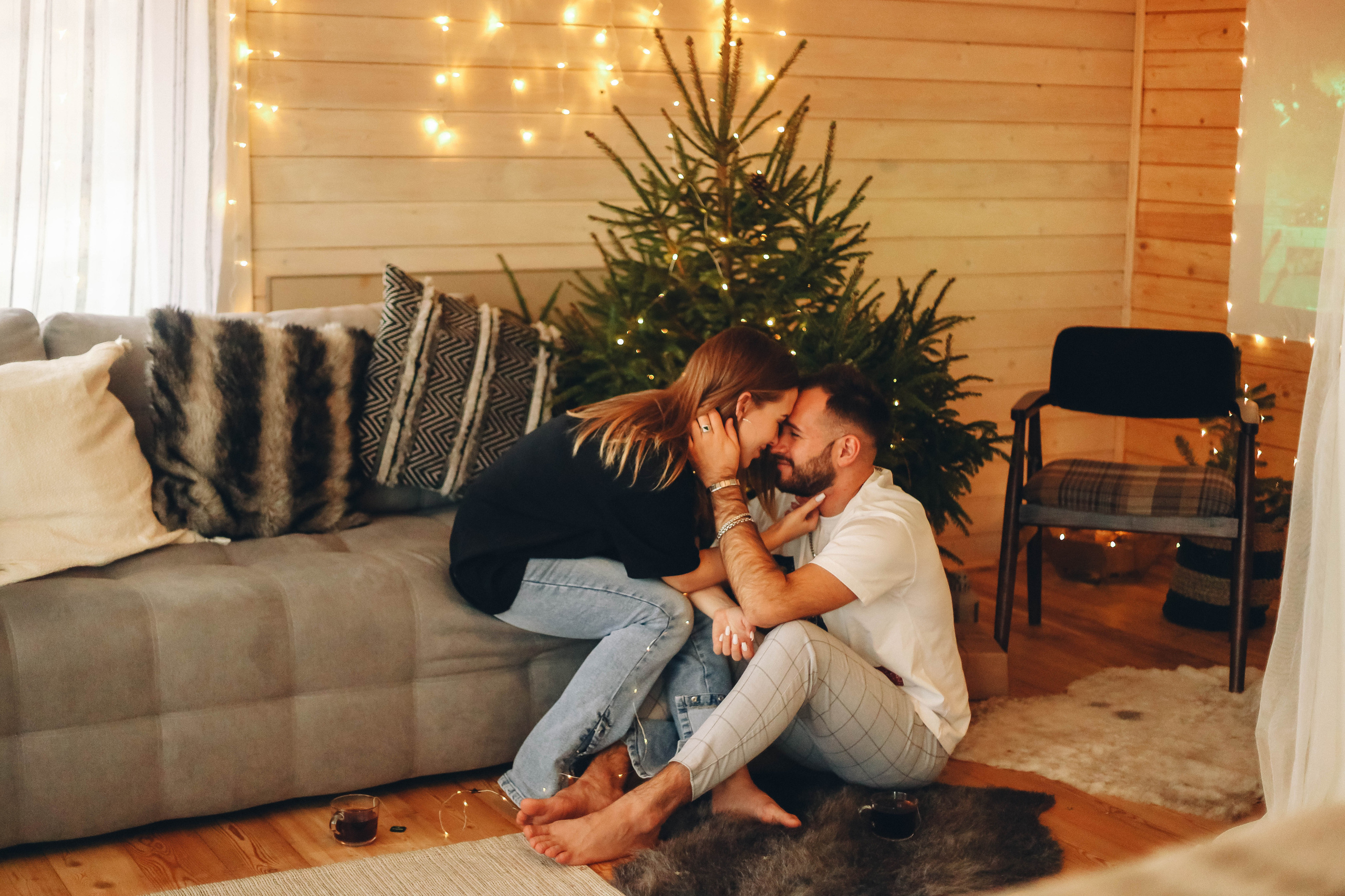 Юля и Слава в шале. Семейный фотограф Анапа