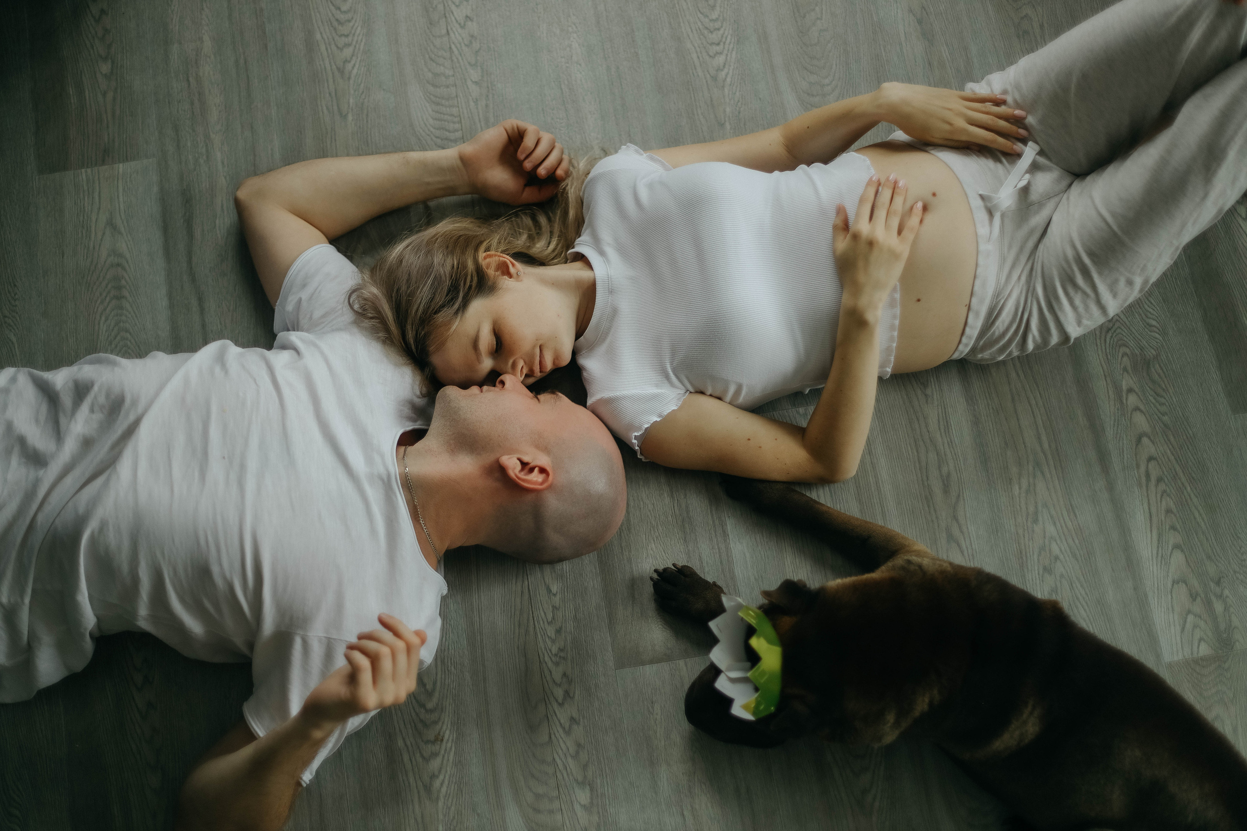 Даша, Никита и Ариша с Булочкой. Семейный фотограф Анапа