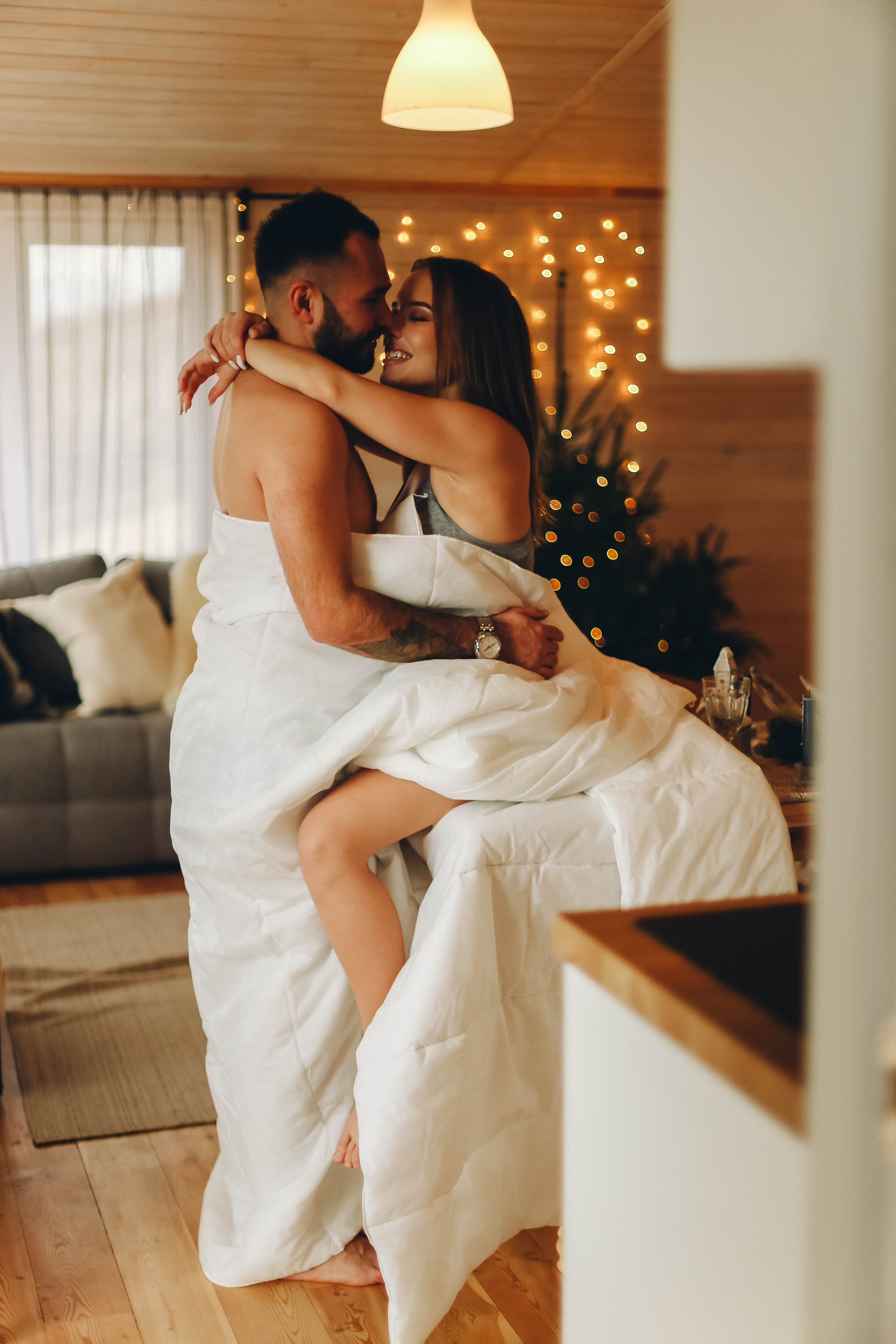 Юля и Слава в шале. Семейный фотограф Анапа