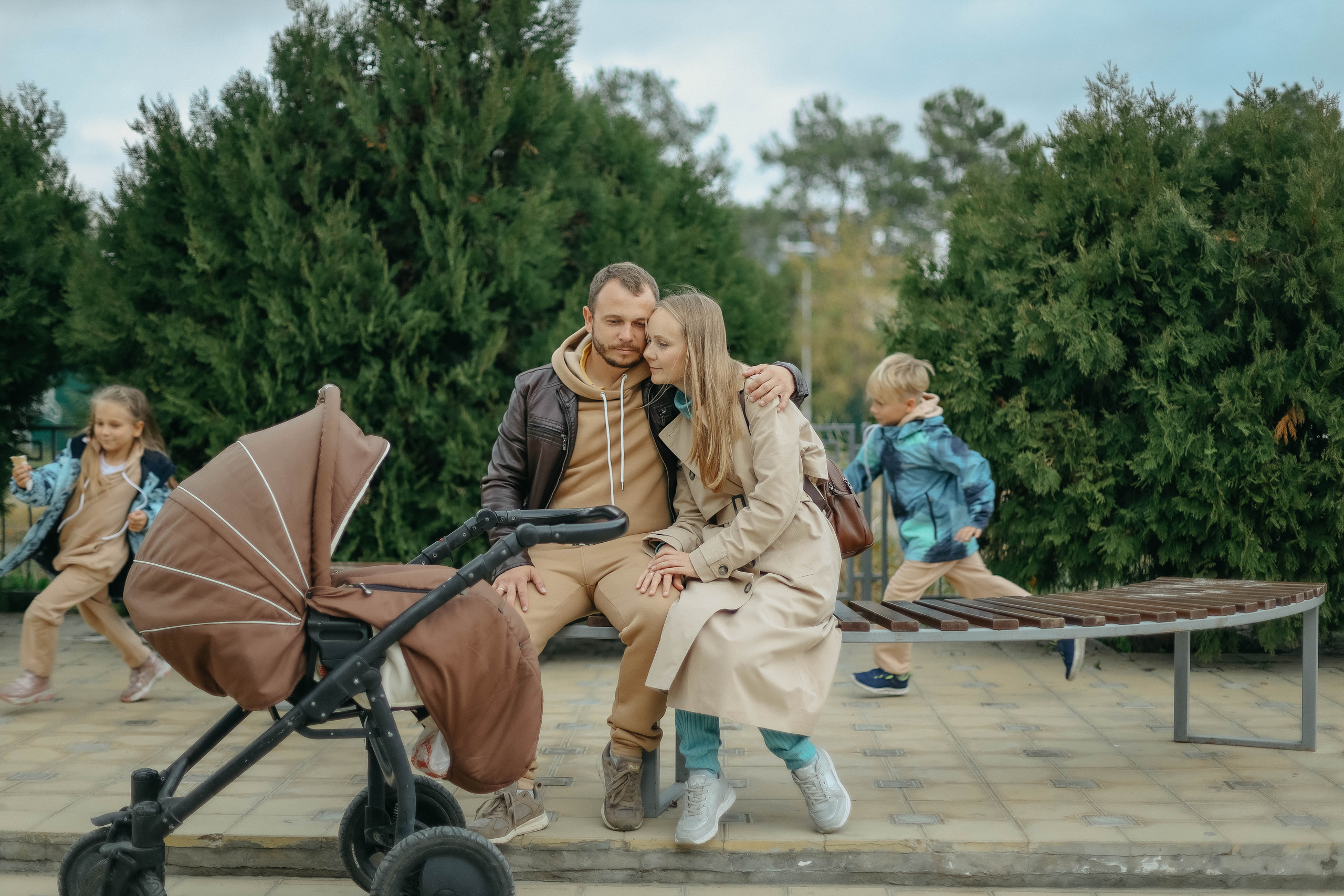 Катя, Дима, Матвей, Милана и Мирослава. Семейный фотограф Анапа