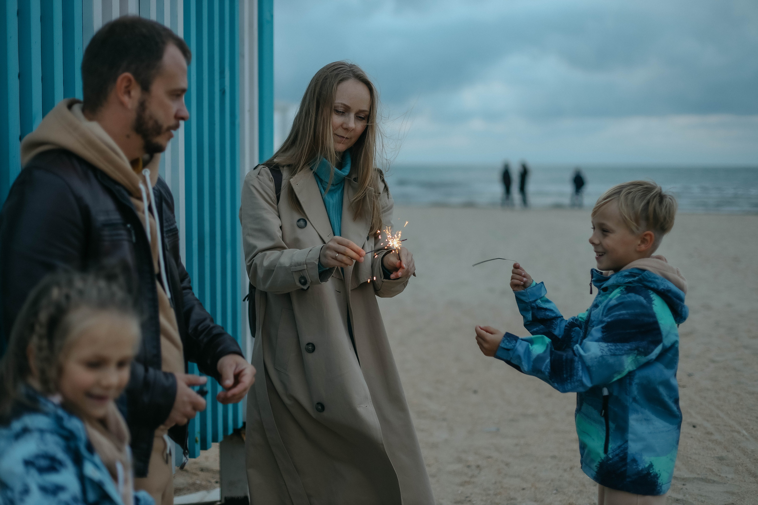 Катя, Дима, Матвей, Милана и Мирослава. Семейный фотограф Анапа