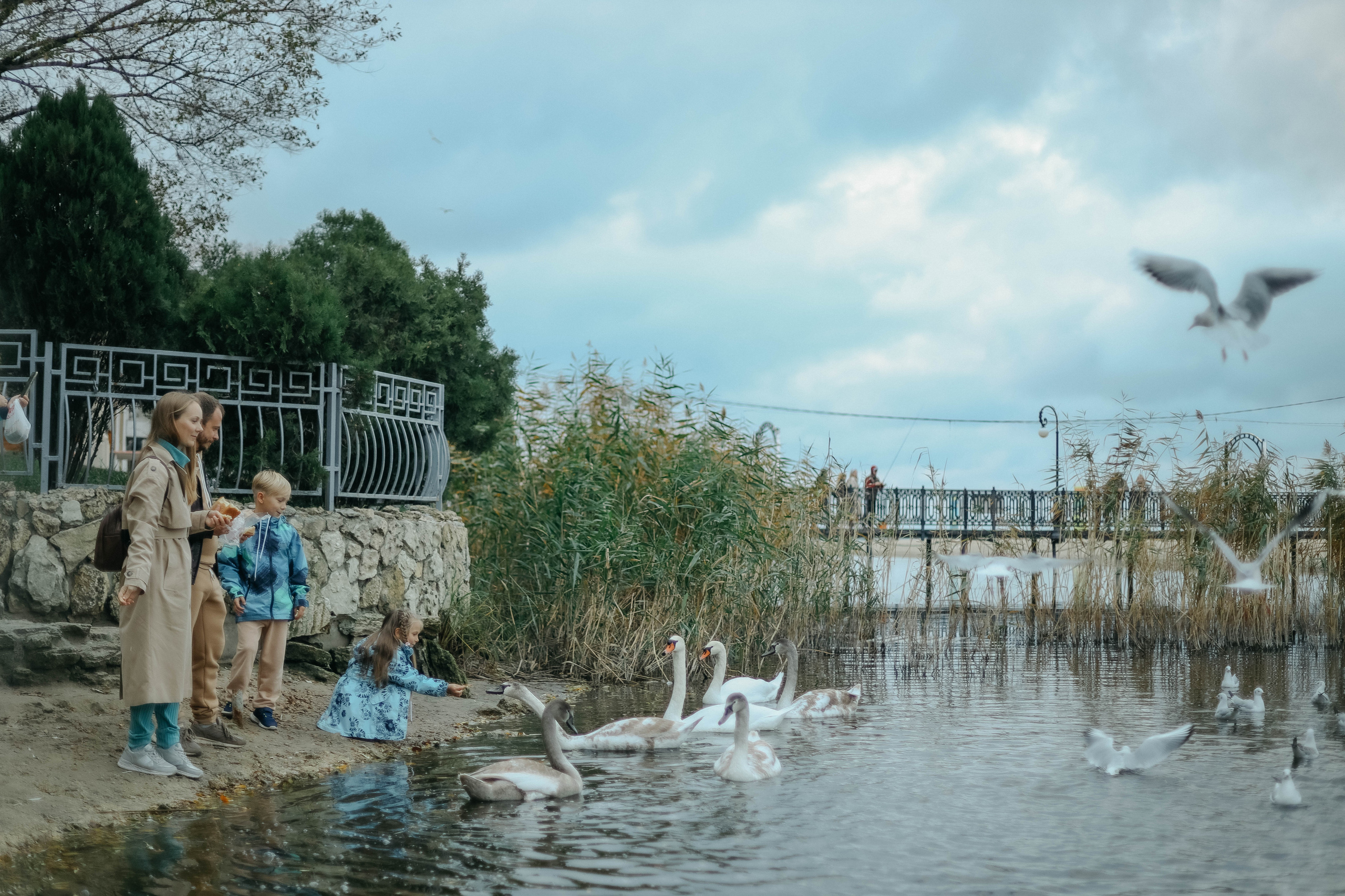 Катя, Дима, Матвей, Милана и Мирослава. Семейный фотограф Анапа