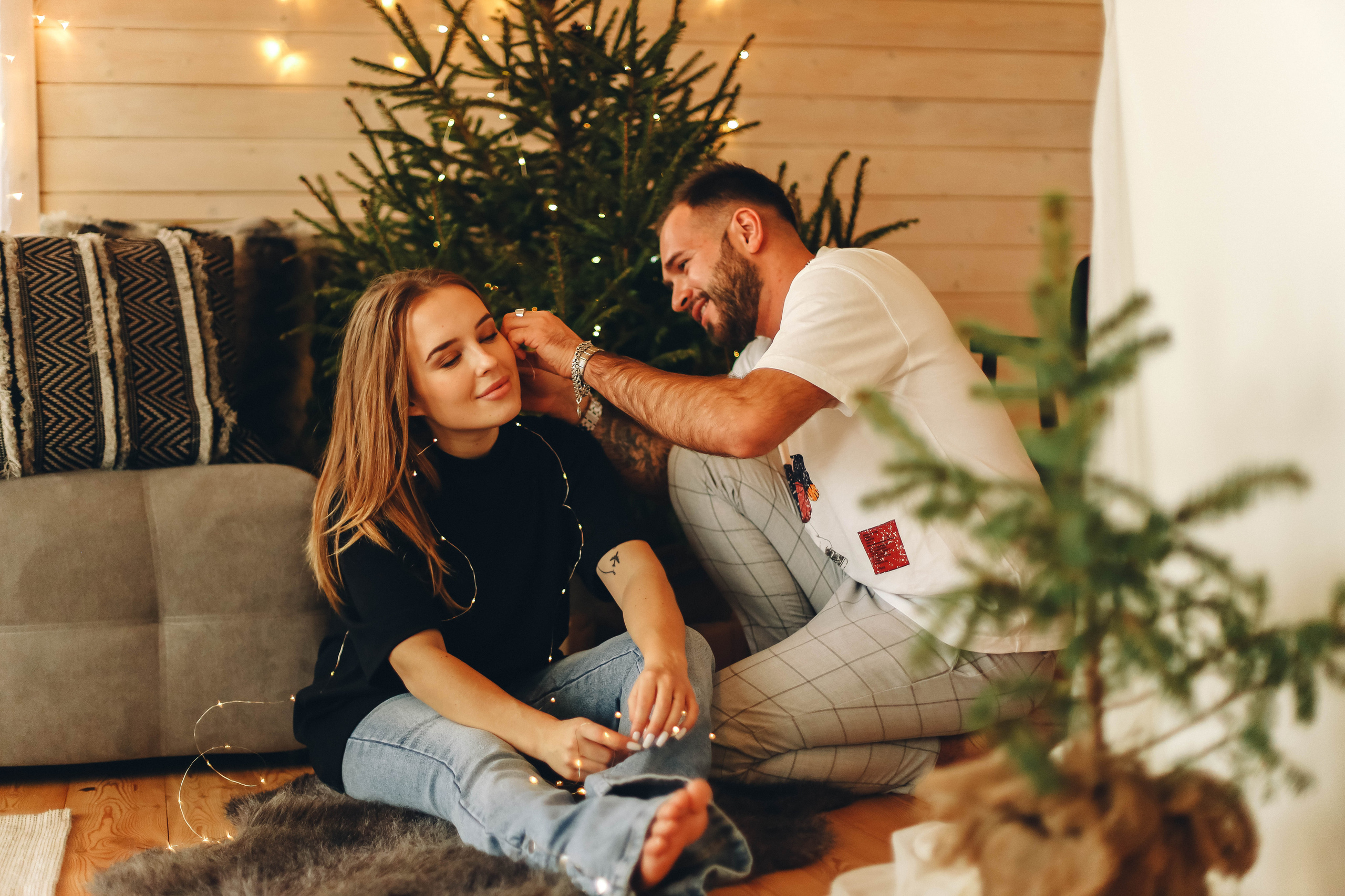Юля и Слава в шале. Семейный фотограф Анапа