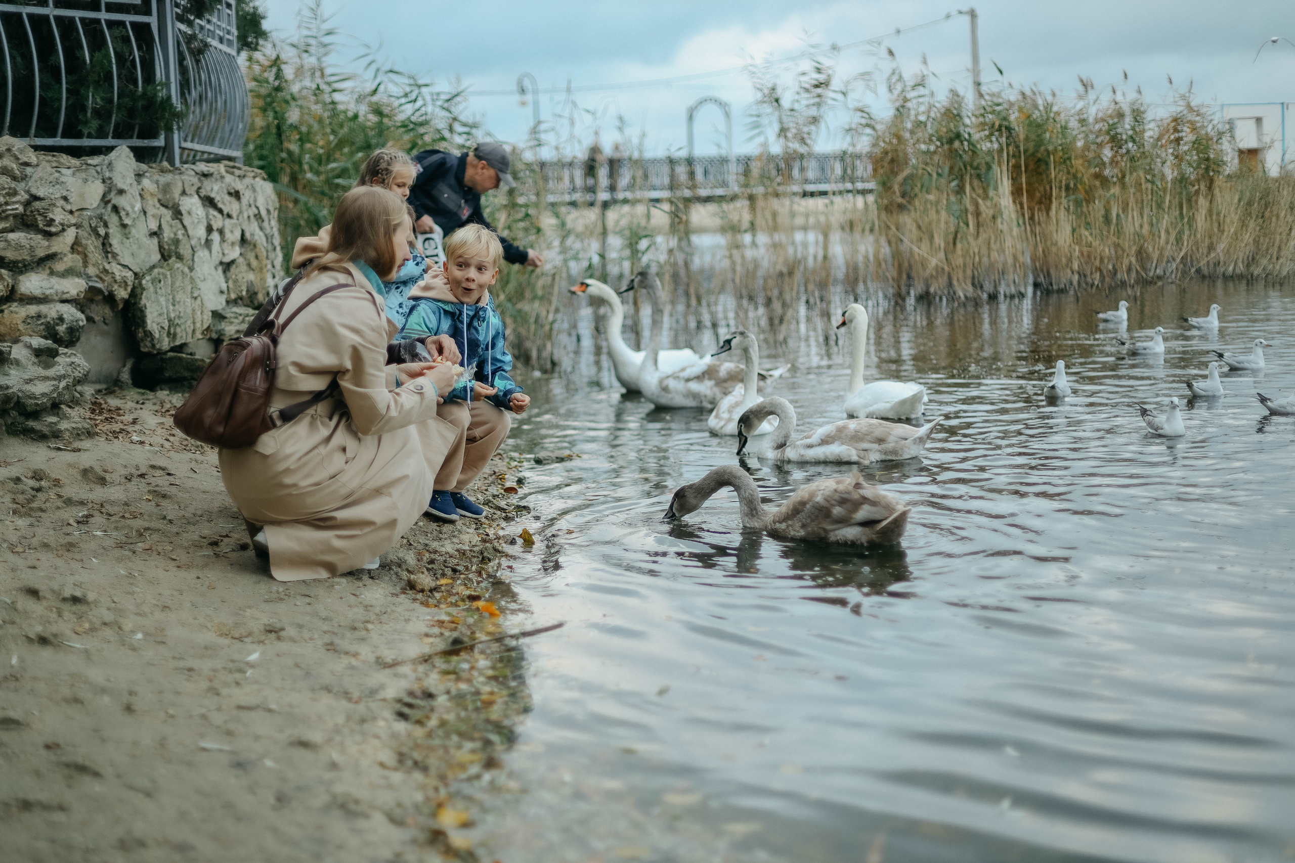 Катя, Дима, Матвей, Милана и Мирослава. Семейный фотограф Анапа
