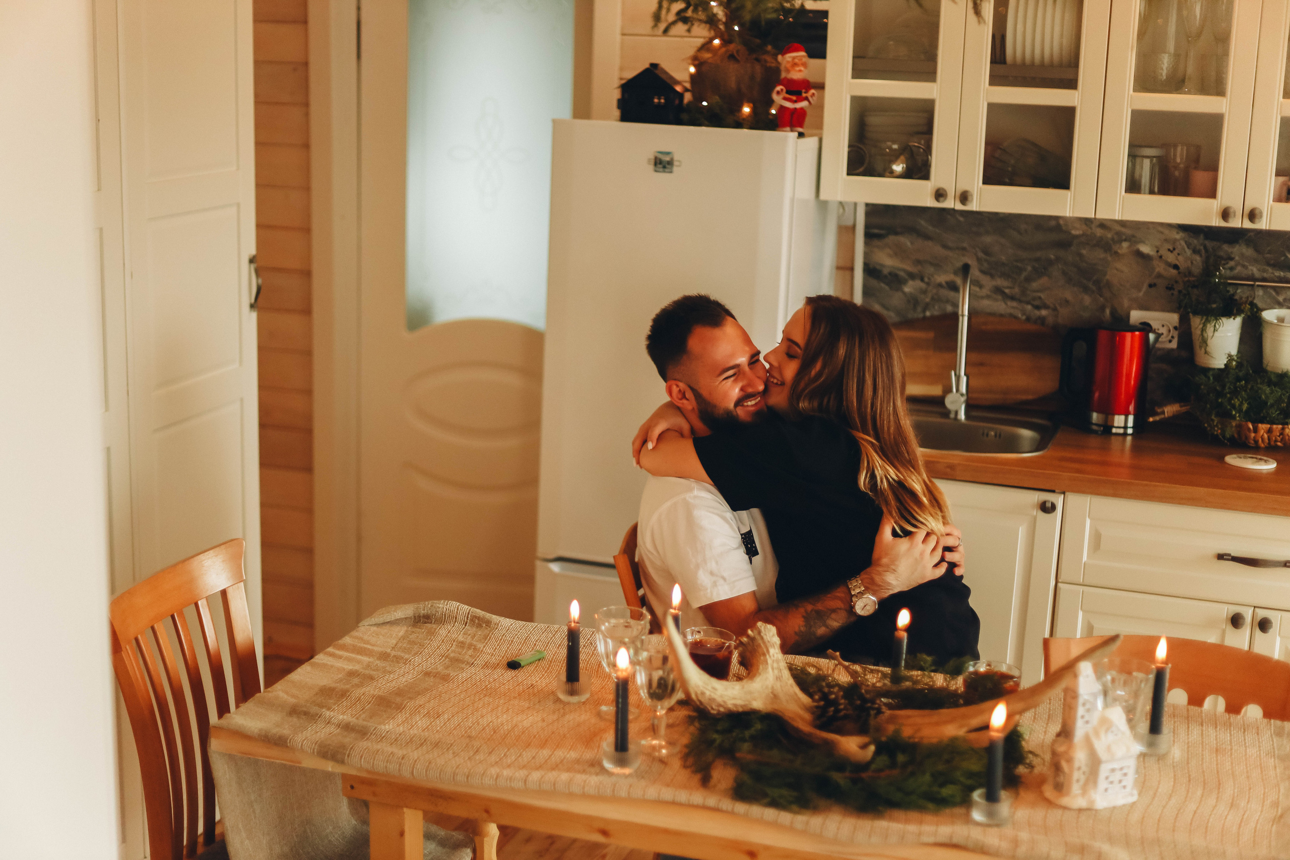 Юля и Слава в шале. Семейный фотограф Анапа