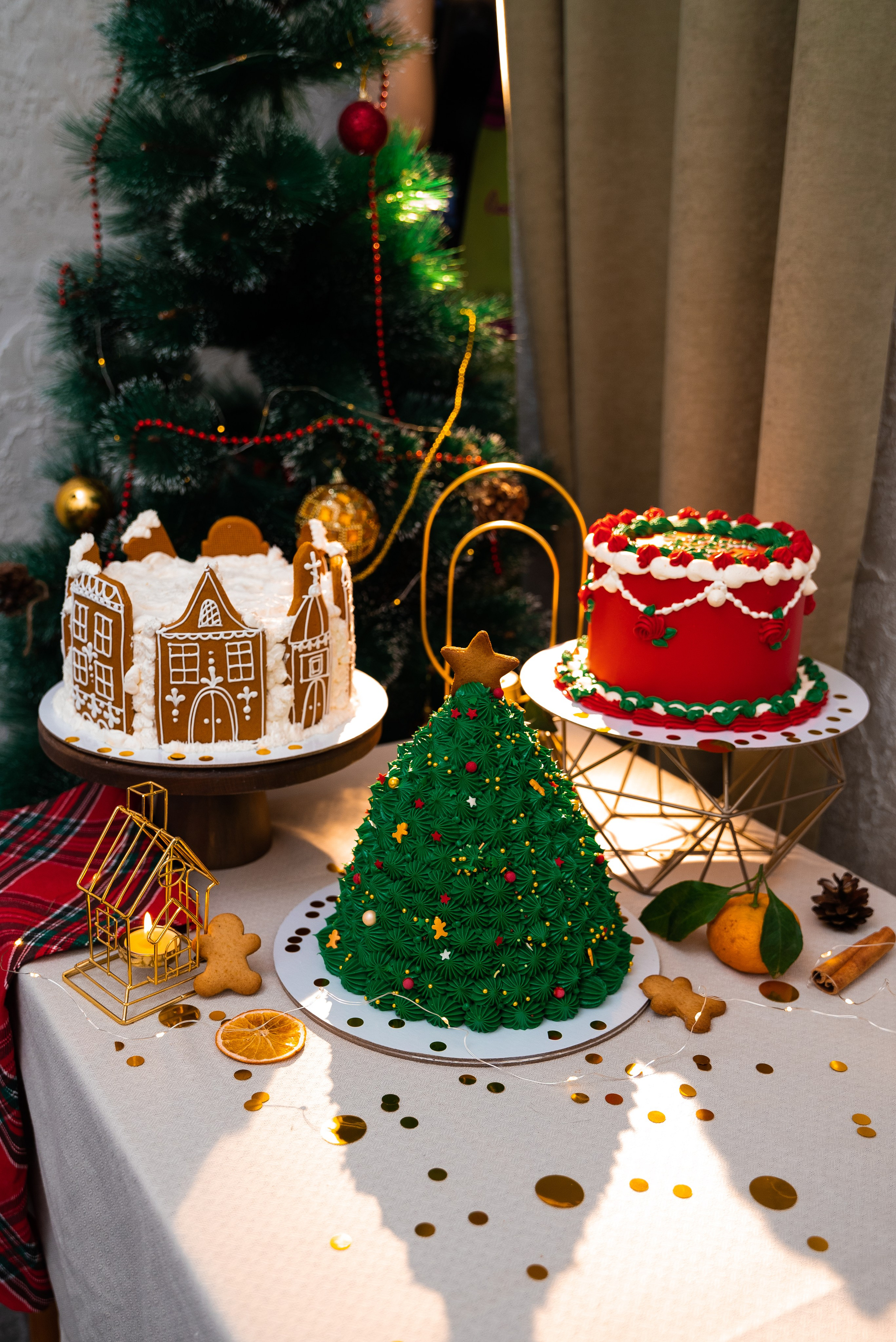 Новогодняя коллекция для кондитерской. Свадебный и семейный фотограф Юлия Чернобай | Подольск, Москва, Московская область