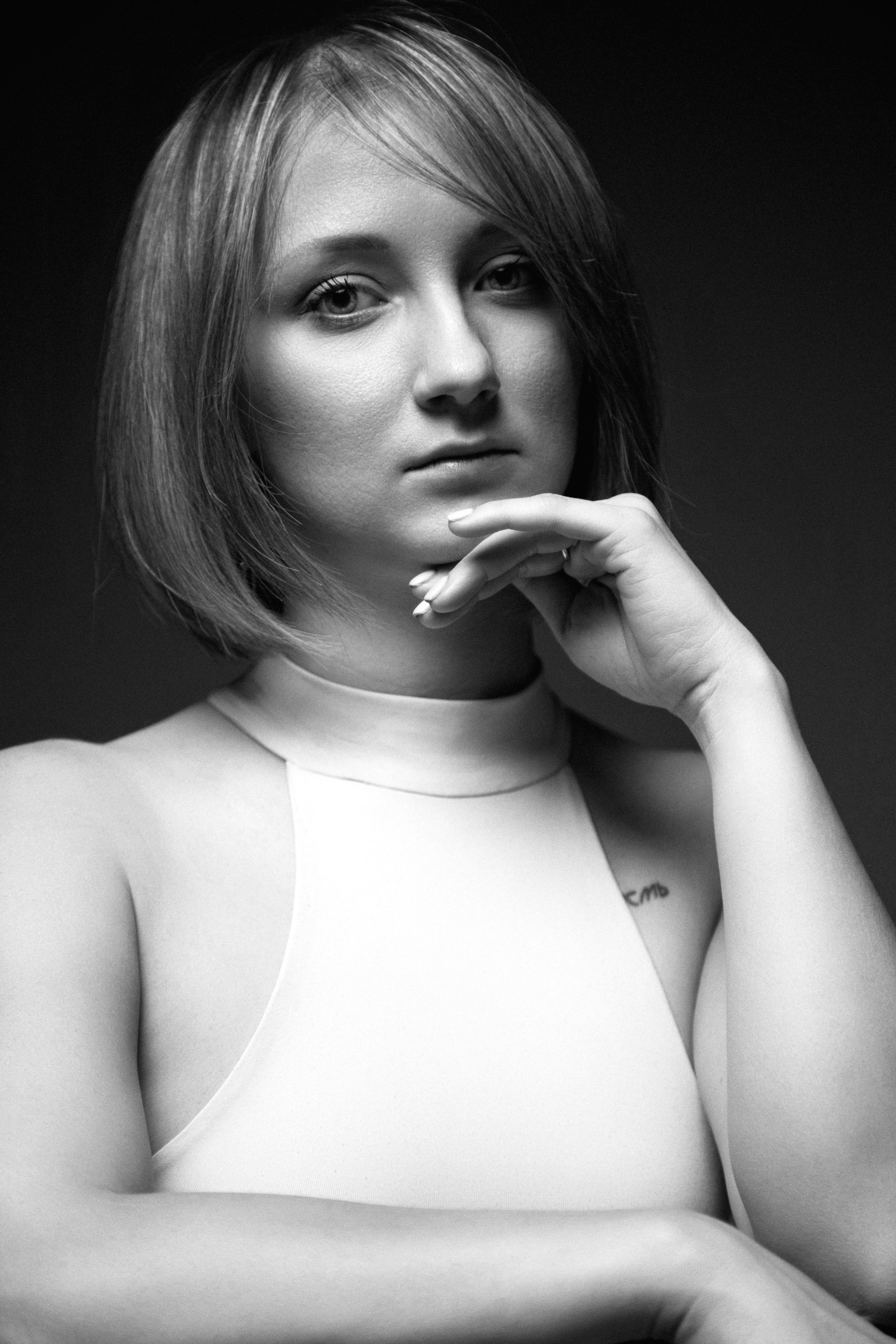 Женский портрет. Фотограф И. Полозов. Город Москва