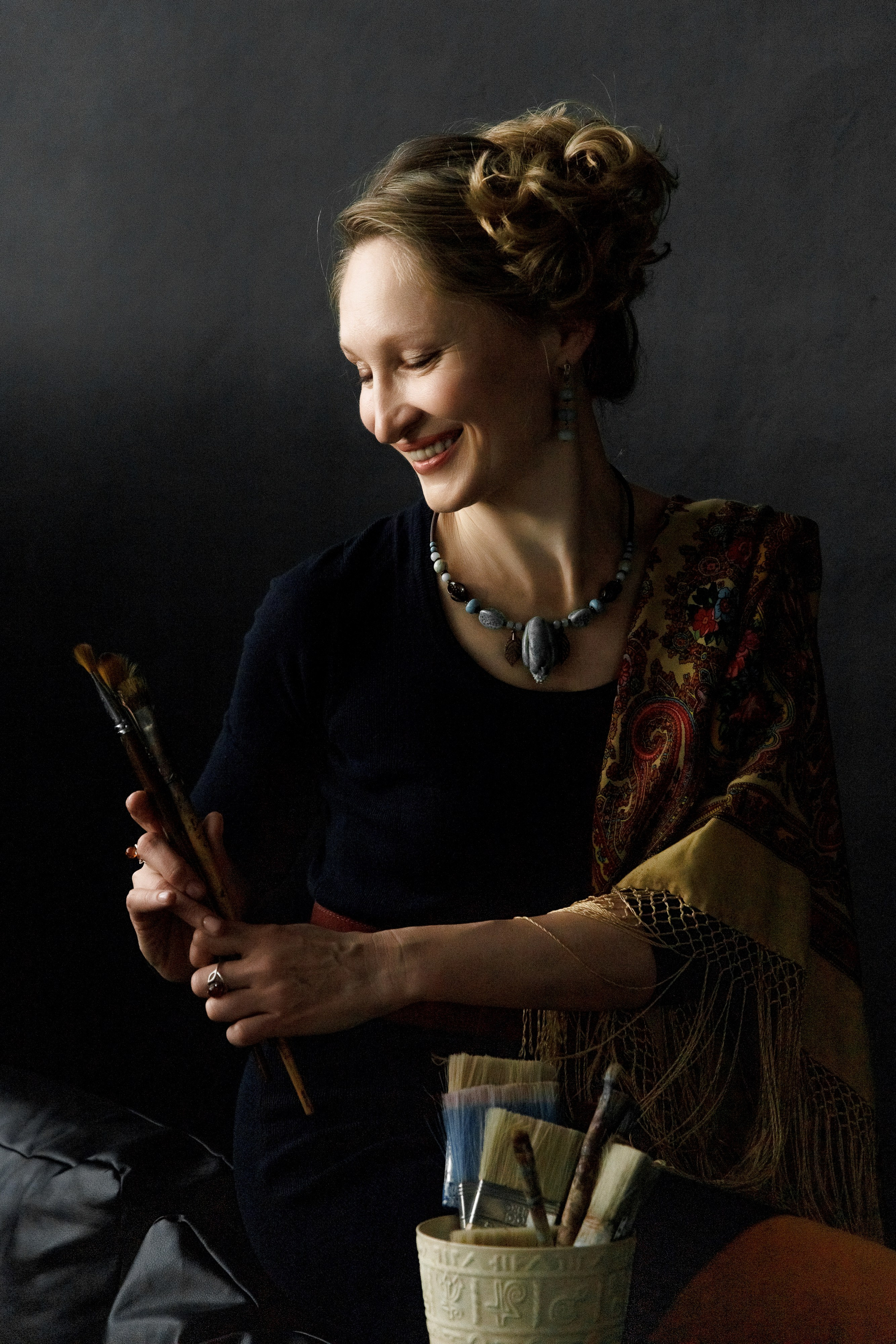 Женский и мужской фотограф в Нижнем Новгороде Наталья Латыпова. Портреты в низком ключе