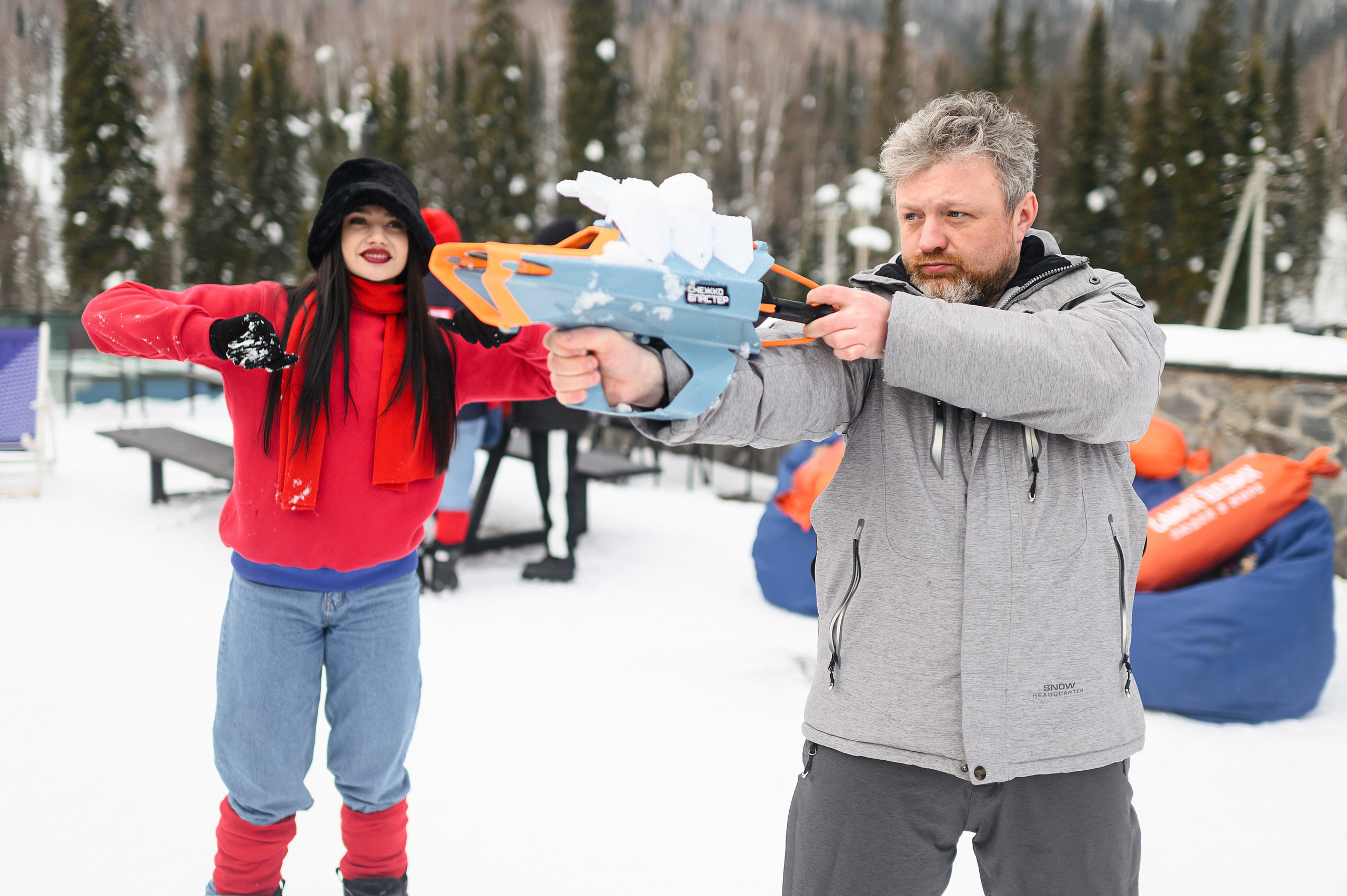 Съемка для Омского бекона