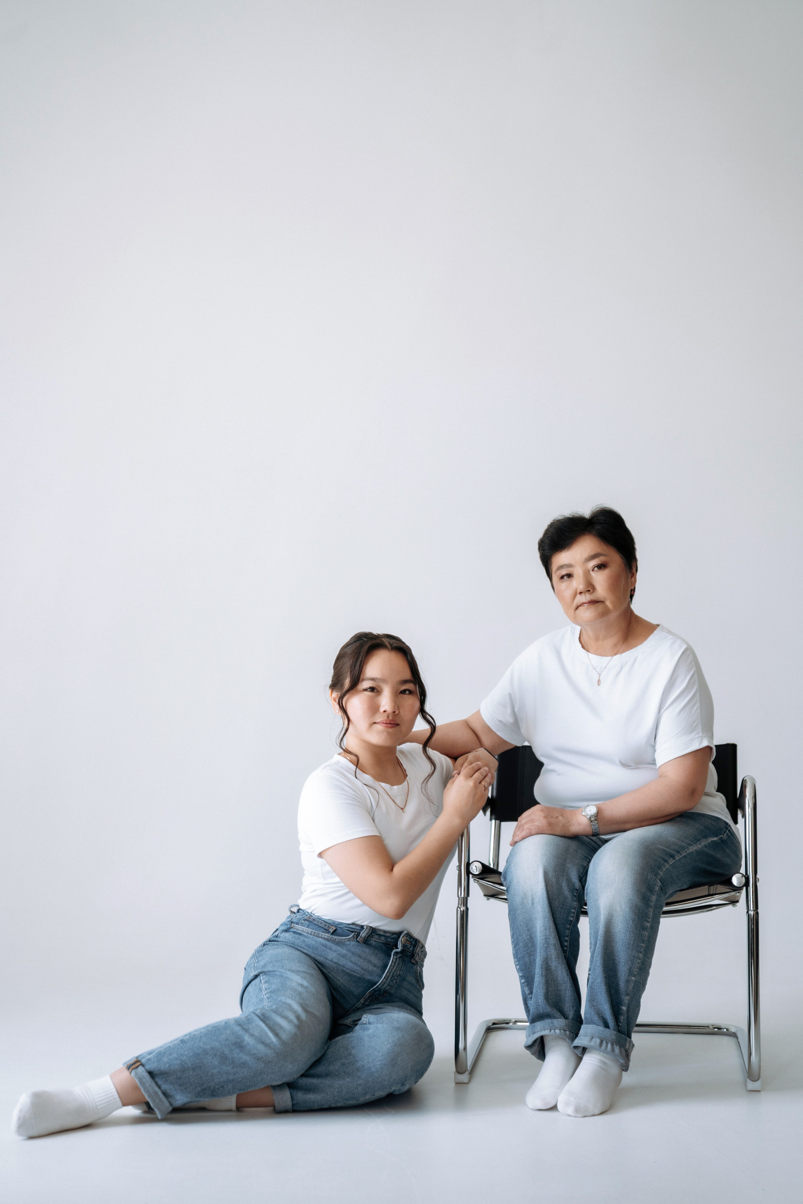 Валентина и Люда Галсановы. Фотограф Улан-Удэ