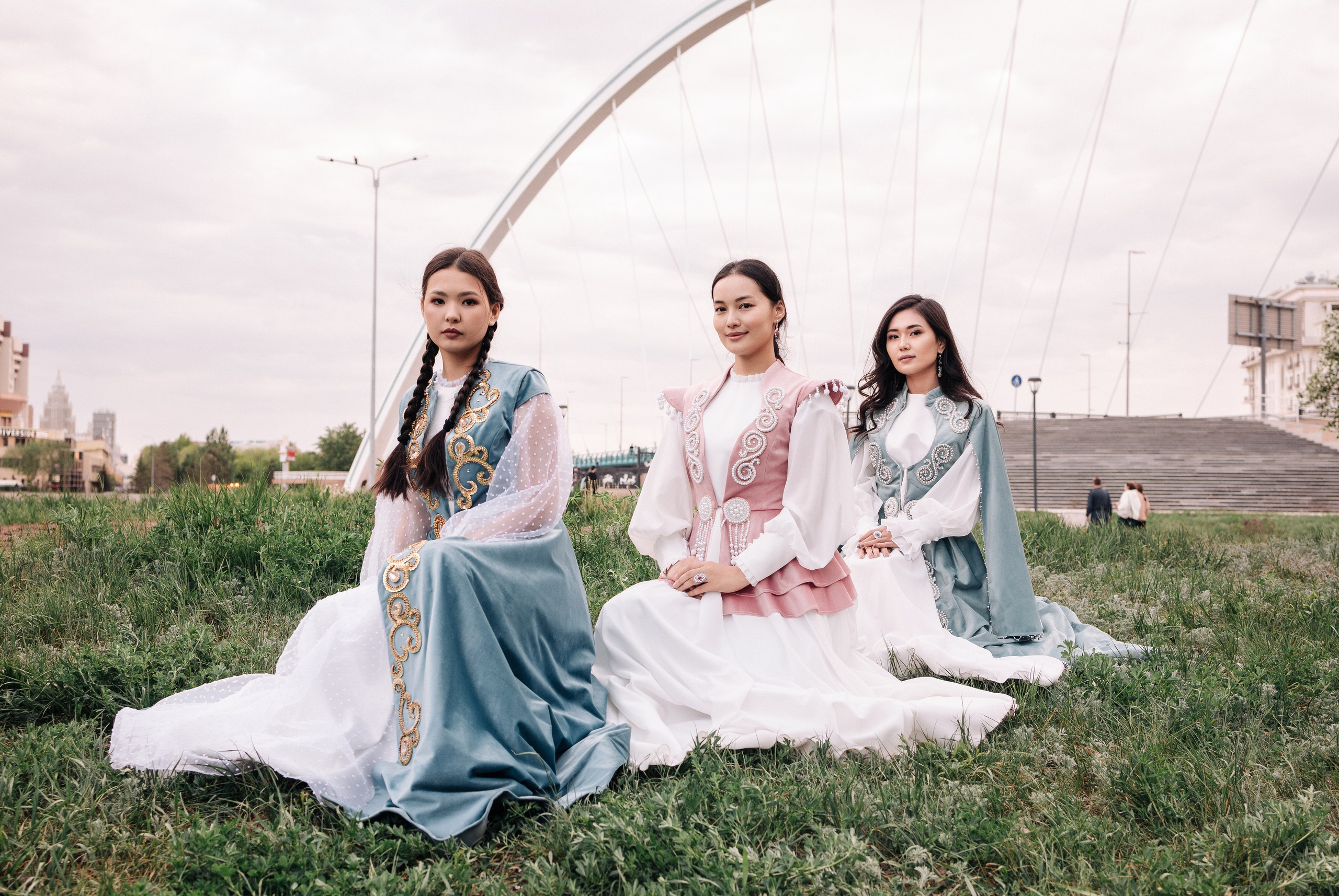 Казахские национальные костюмы. Репортажный и портретный фотограф в Астана