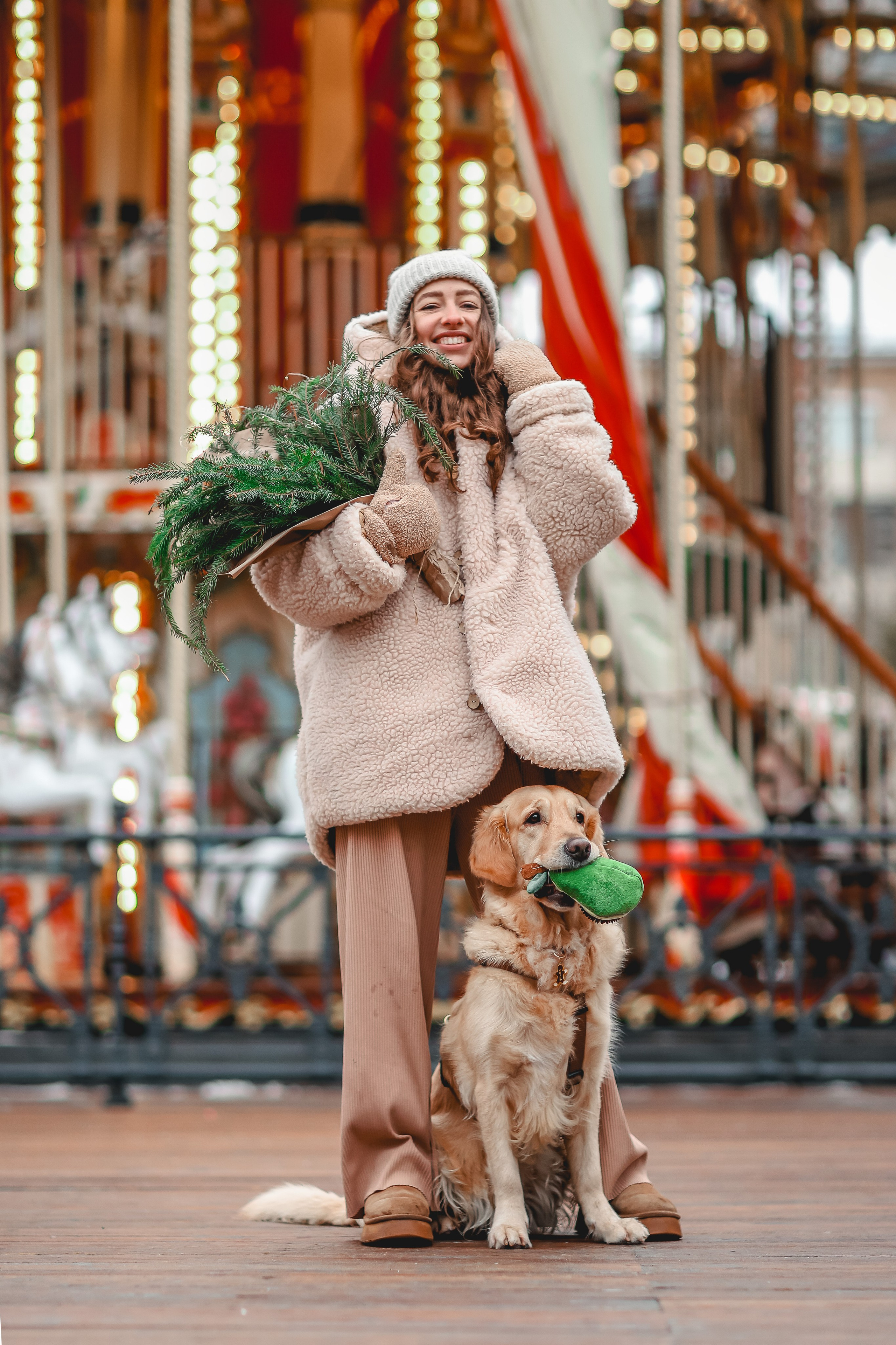 Марина и Чили. Семейный фотограф анималист Мария Крючкова