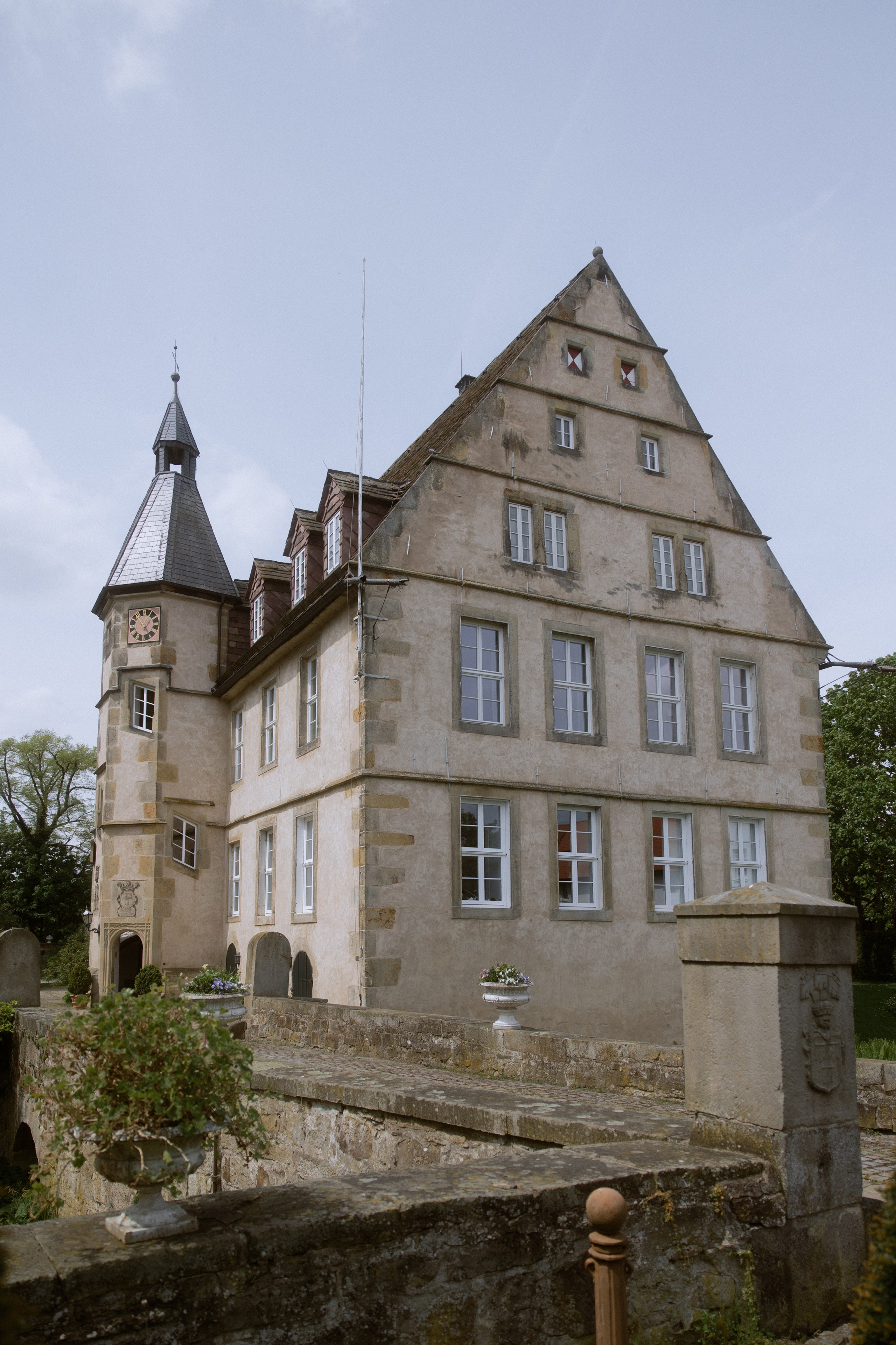 Germany, Schloss Hamerstein. Hochzeitsfotografin Galina Bikowez