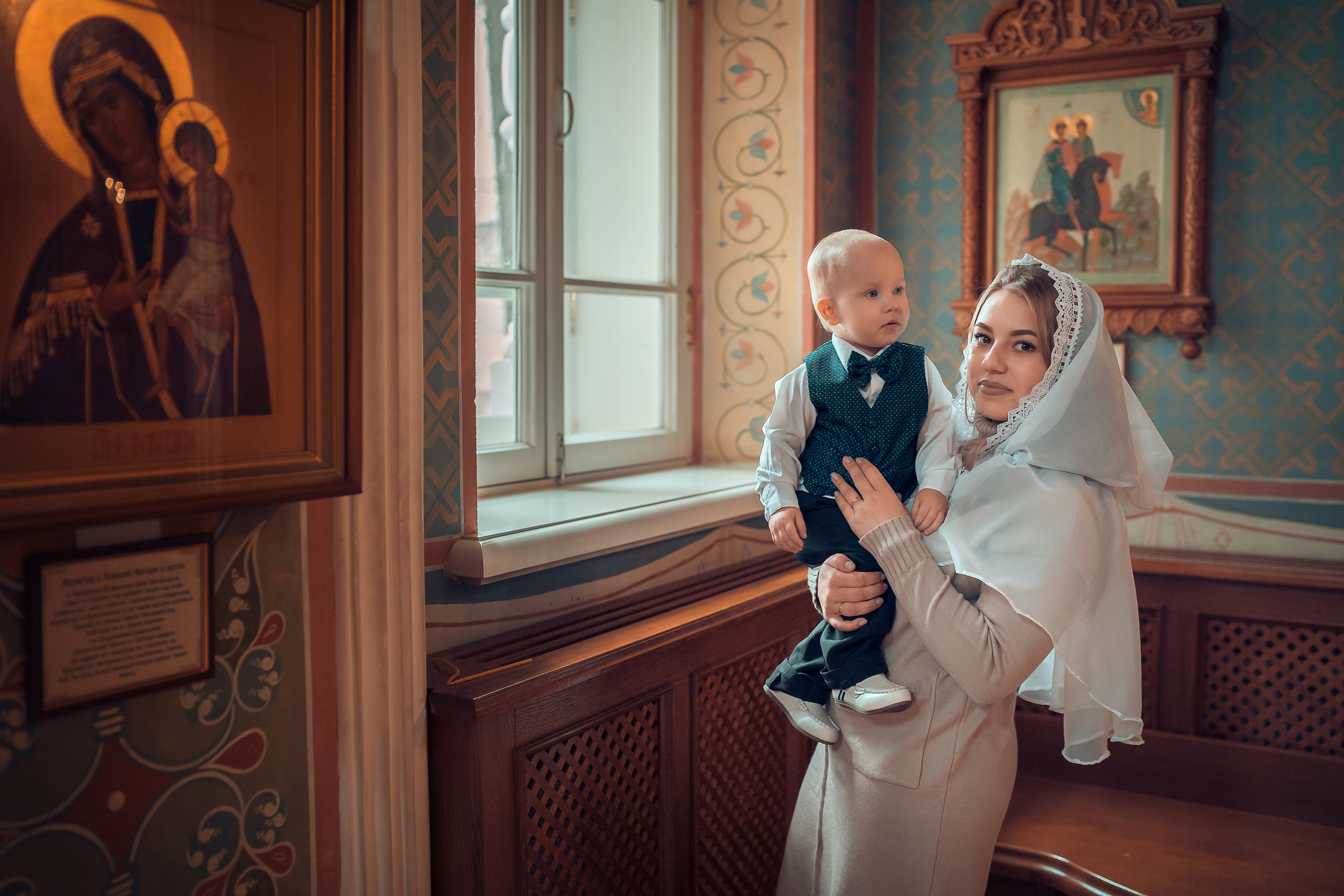 Крещение Артема Храм Иоанна Предтечи Красноярск. Фотограф на Крещение и Венчание в Красноярске Рамазанова Юлия