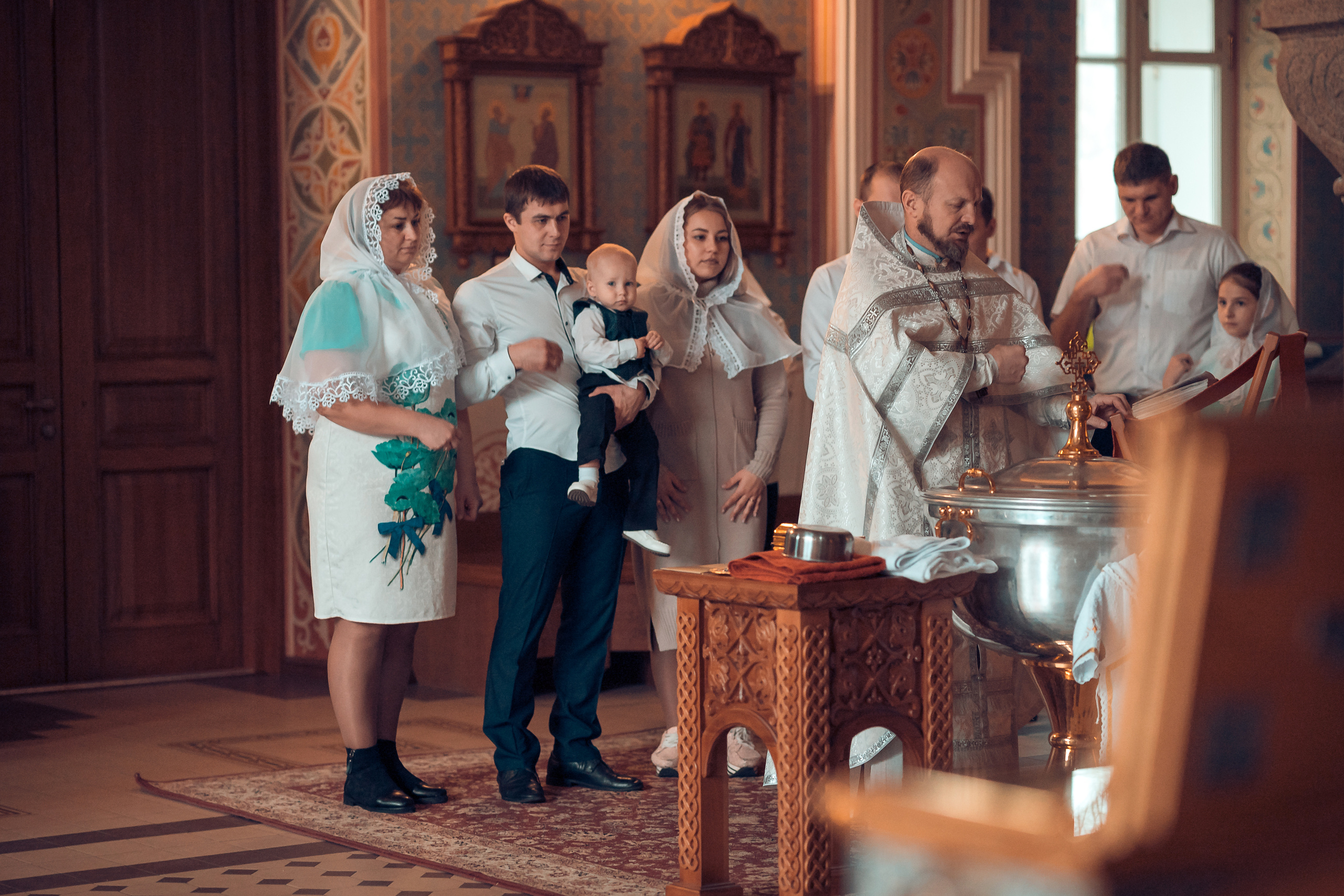 Крещение Артема Храм Иоанна Предтечи Красноярск. Фотограф на Крещение и Венчание в Красноярске Рамазанова Юлия