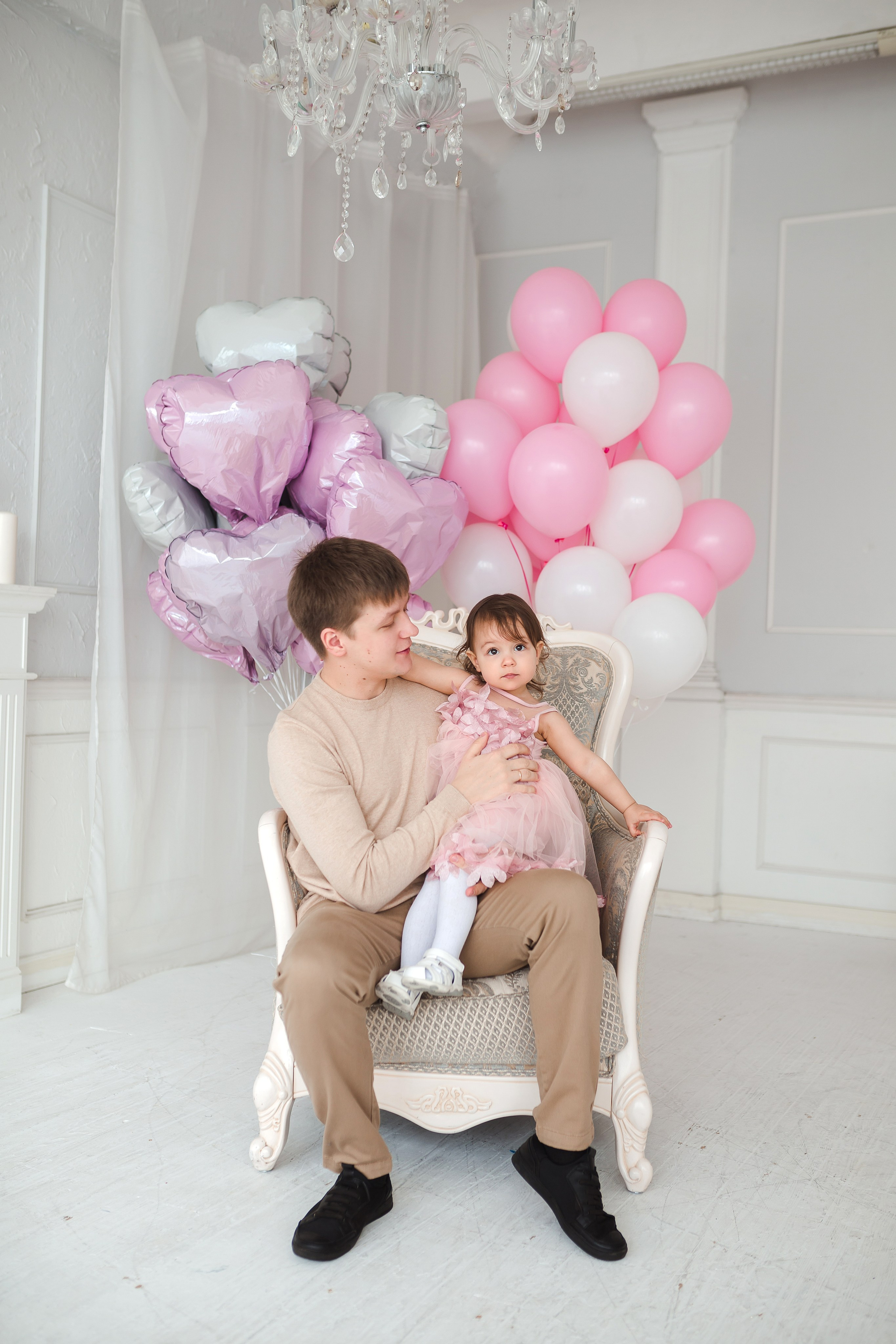 Сашеньке 2 года. Фотограф на Крещение, семейный фотограф в Москве