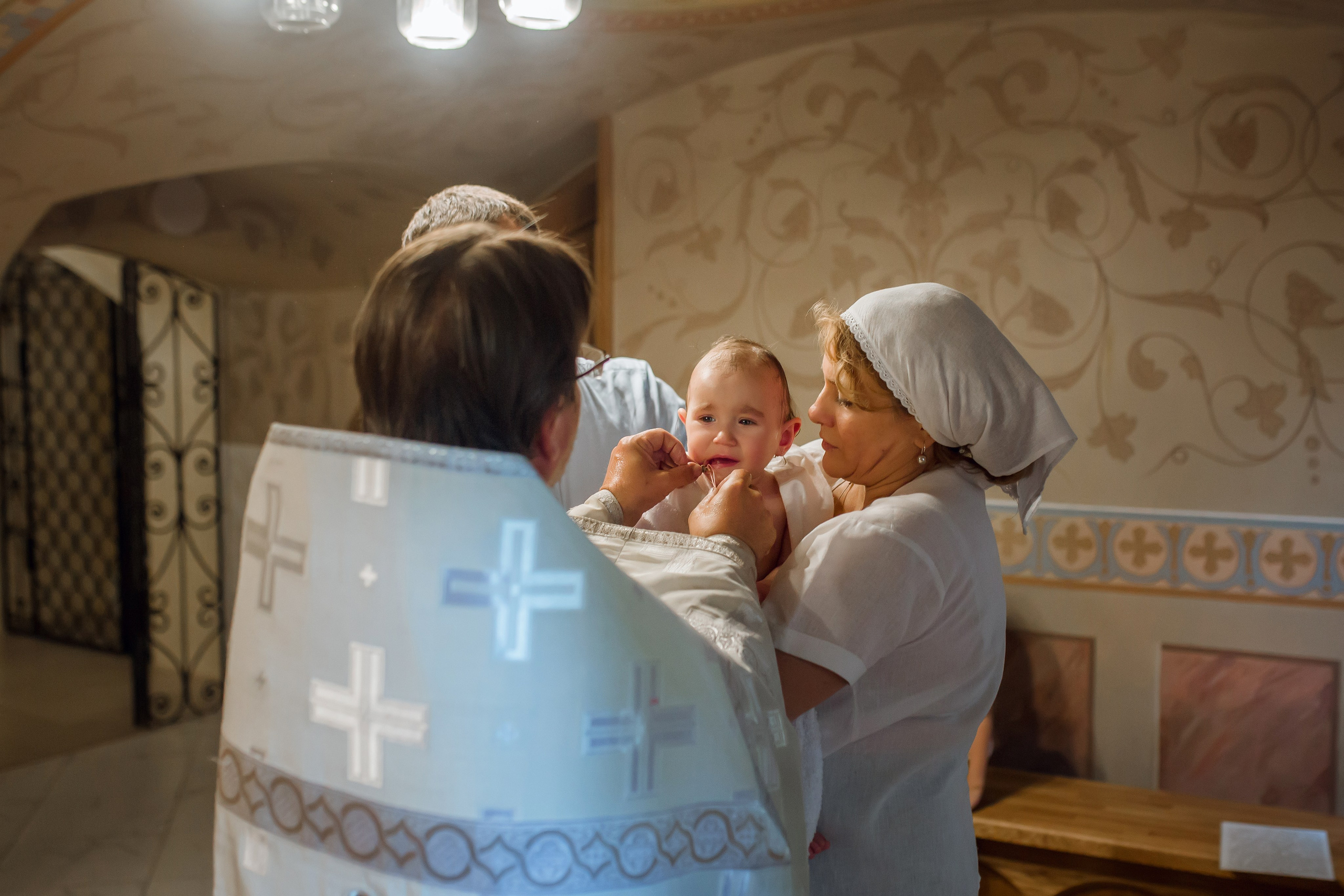 Крещение Любы. Фотограф на Крещение, семейный фотограф в Москве