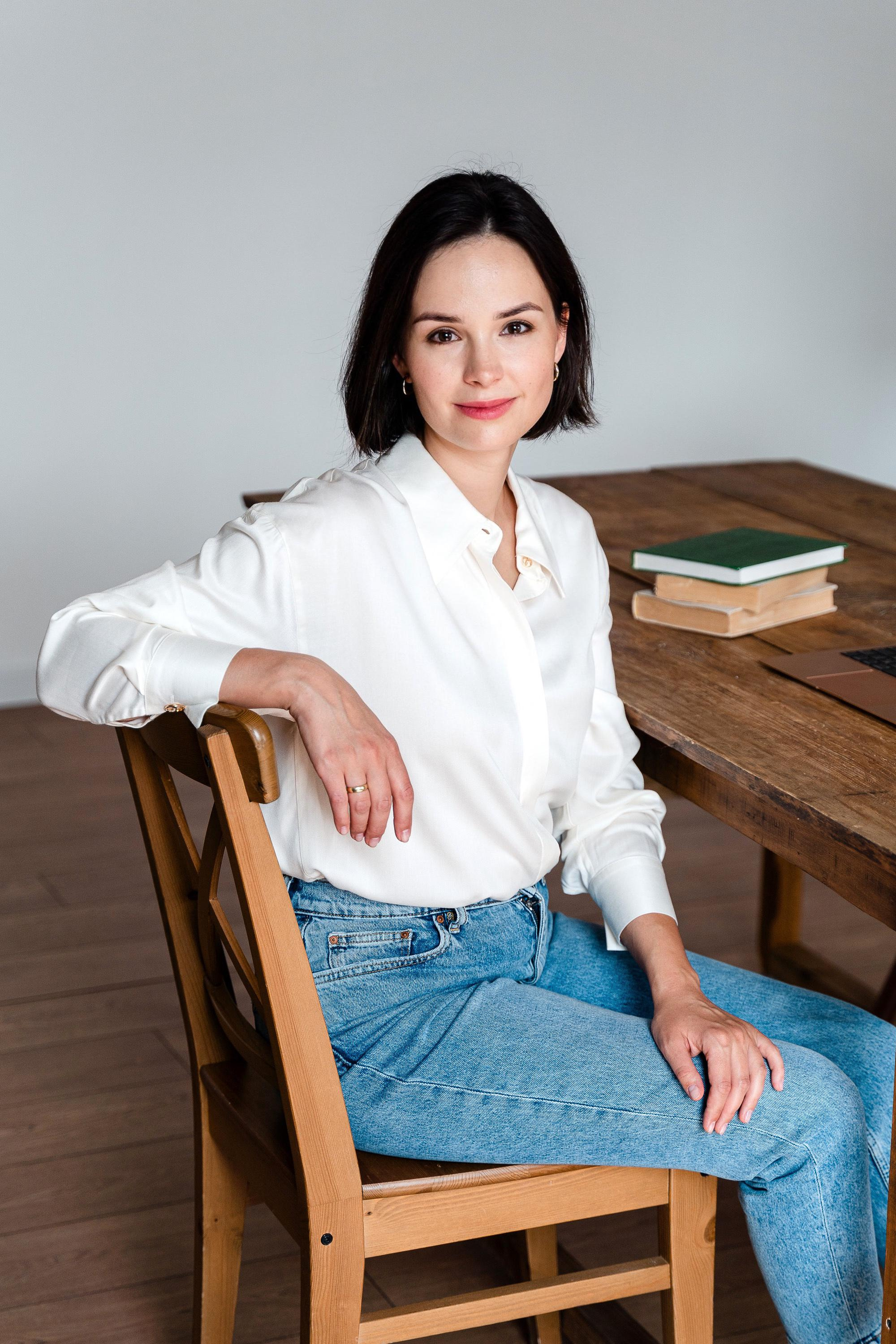 Деловая фотосессия для психолога в Москве