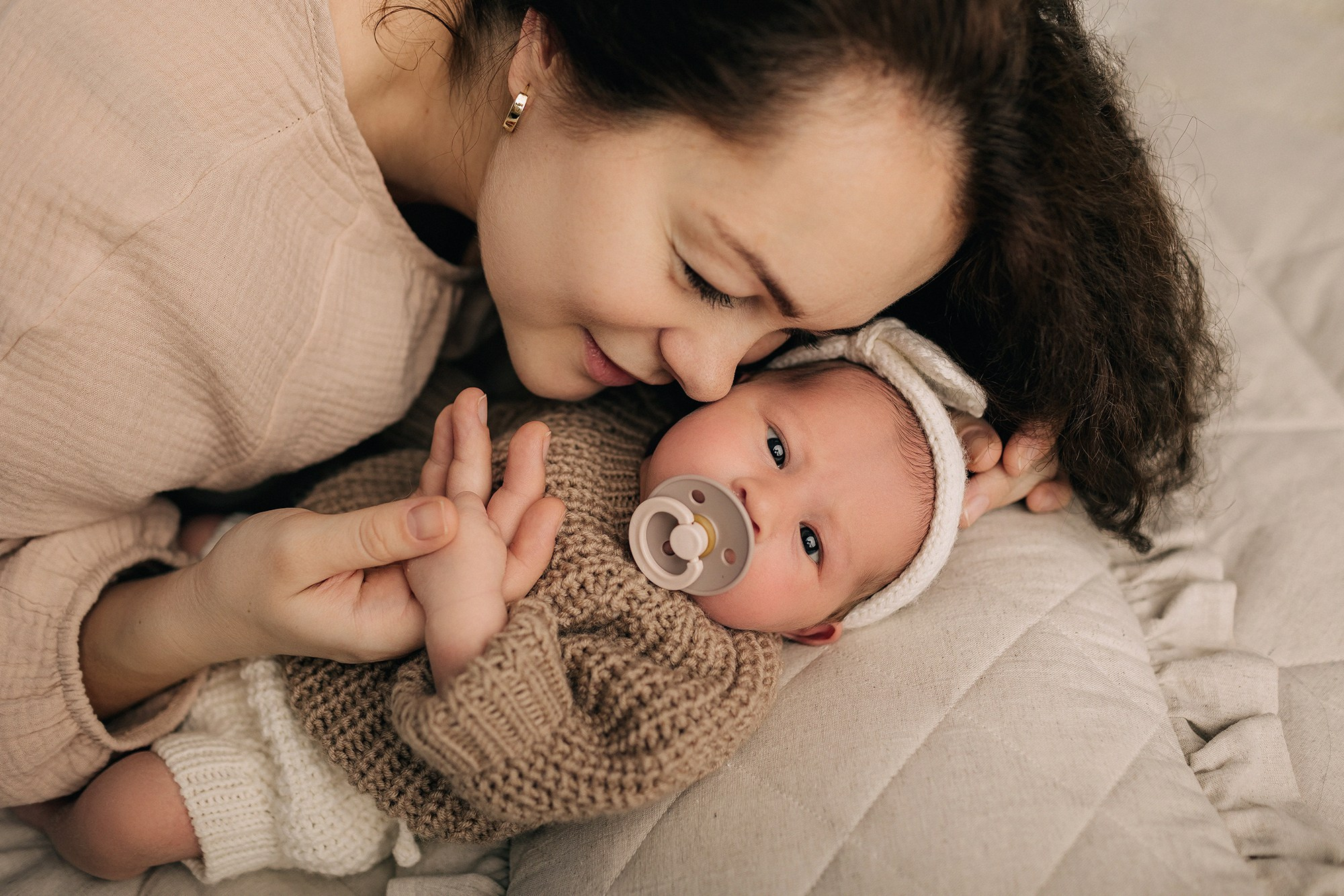 София 8 дней. Семейный фотограф новорождённых в Серпухове Юлия Новикова +79637785957