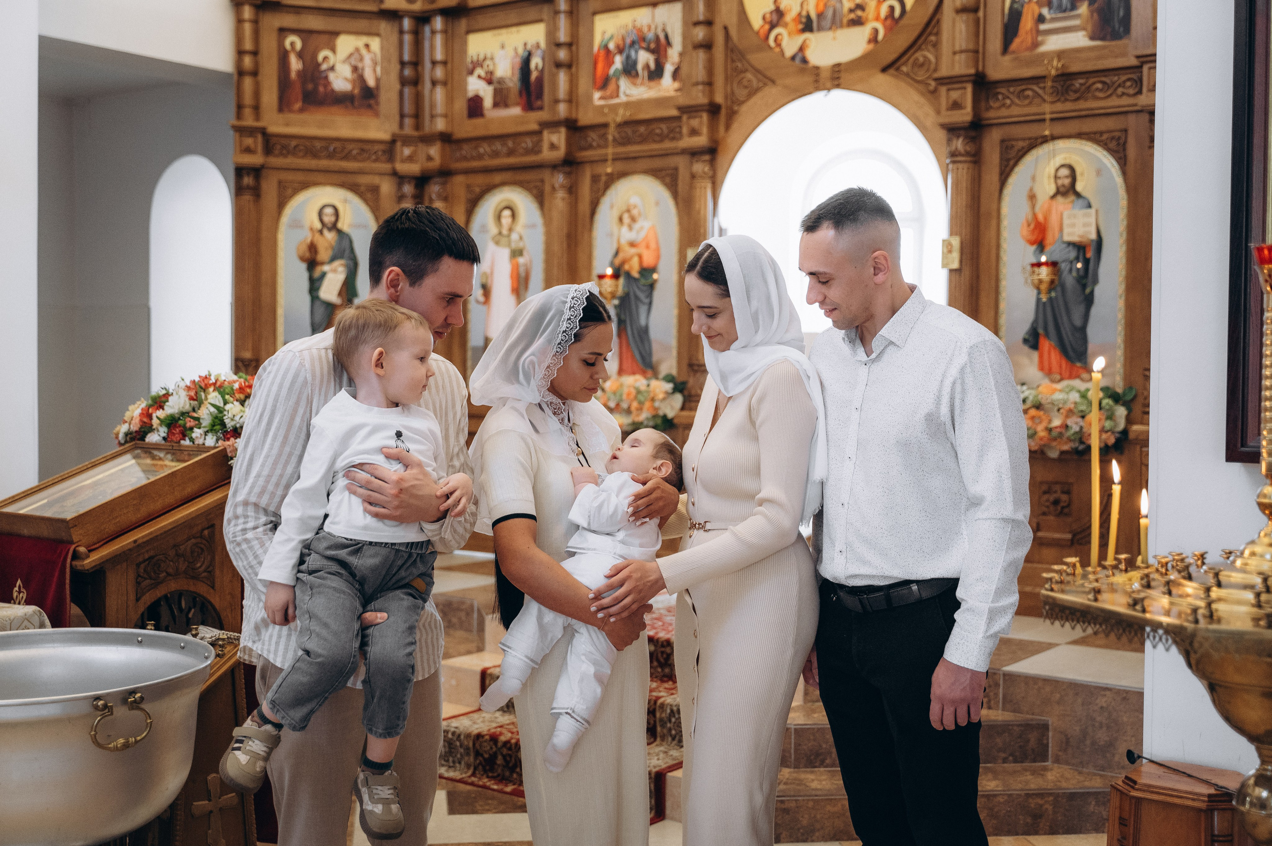Крещение Мирона (Храм Преображения Господня). Семейный фотограф в Минске Дарья Дреко