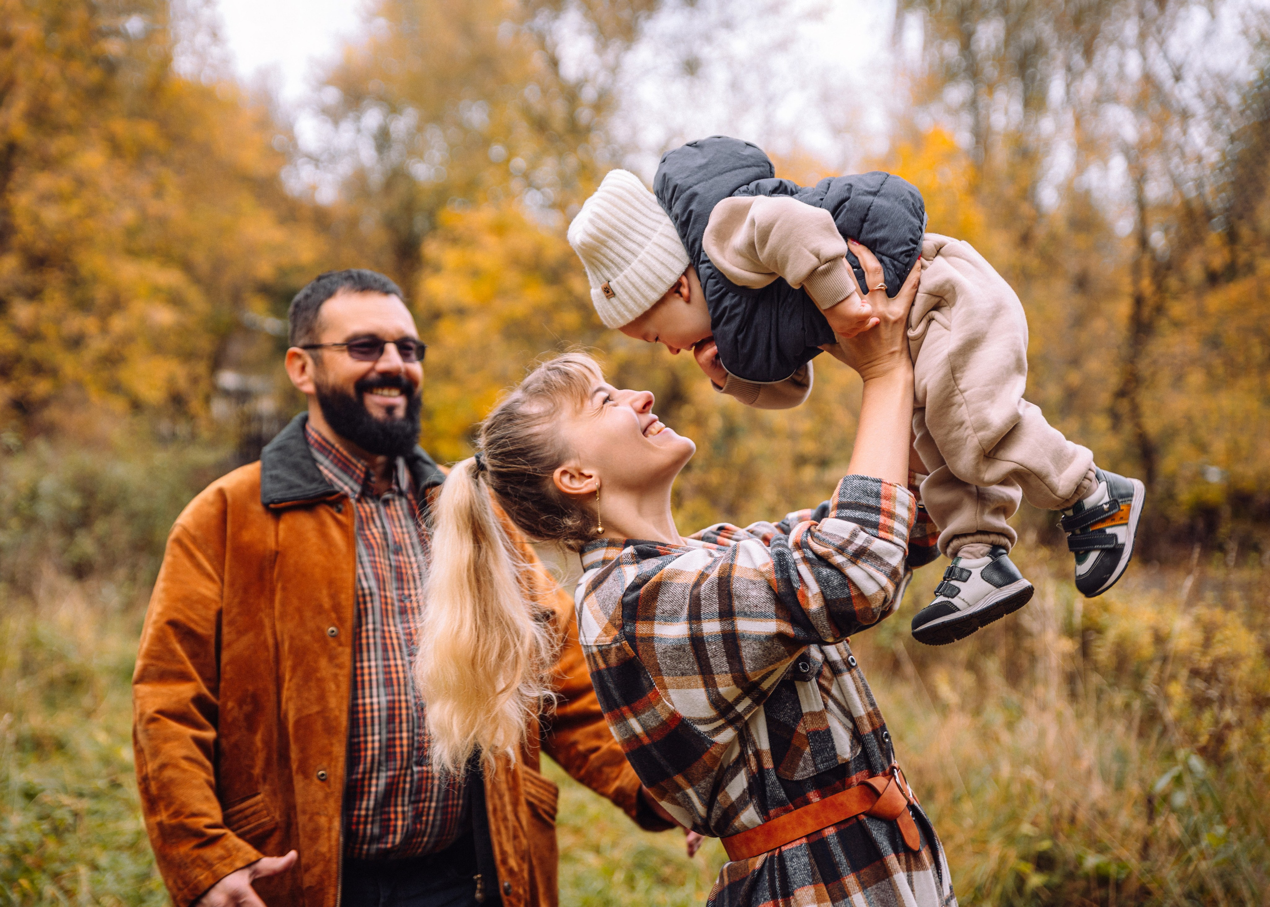 Оля, Леша и Димулька. Семейный фотограф В Москве Александра Дейкун