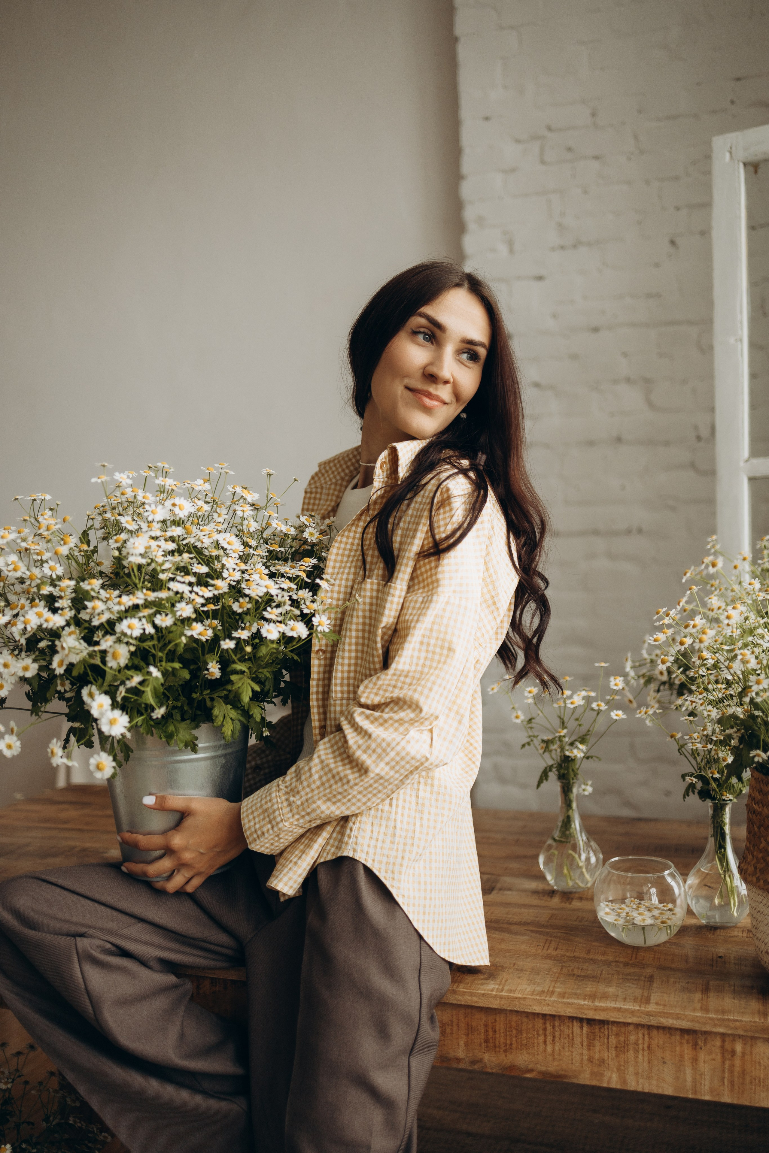 Вика ромашки. Самый теплый фотограф в Краснодаре Рябоконь Ксения