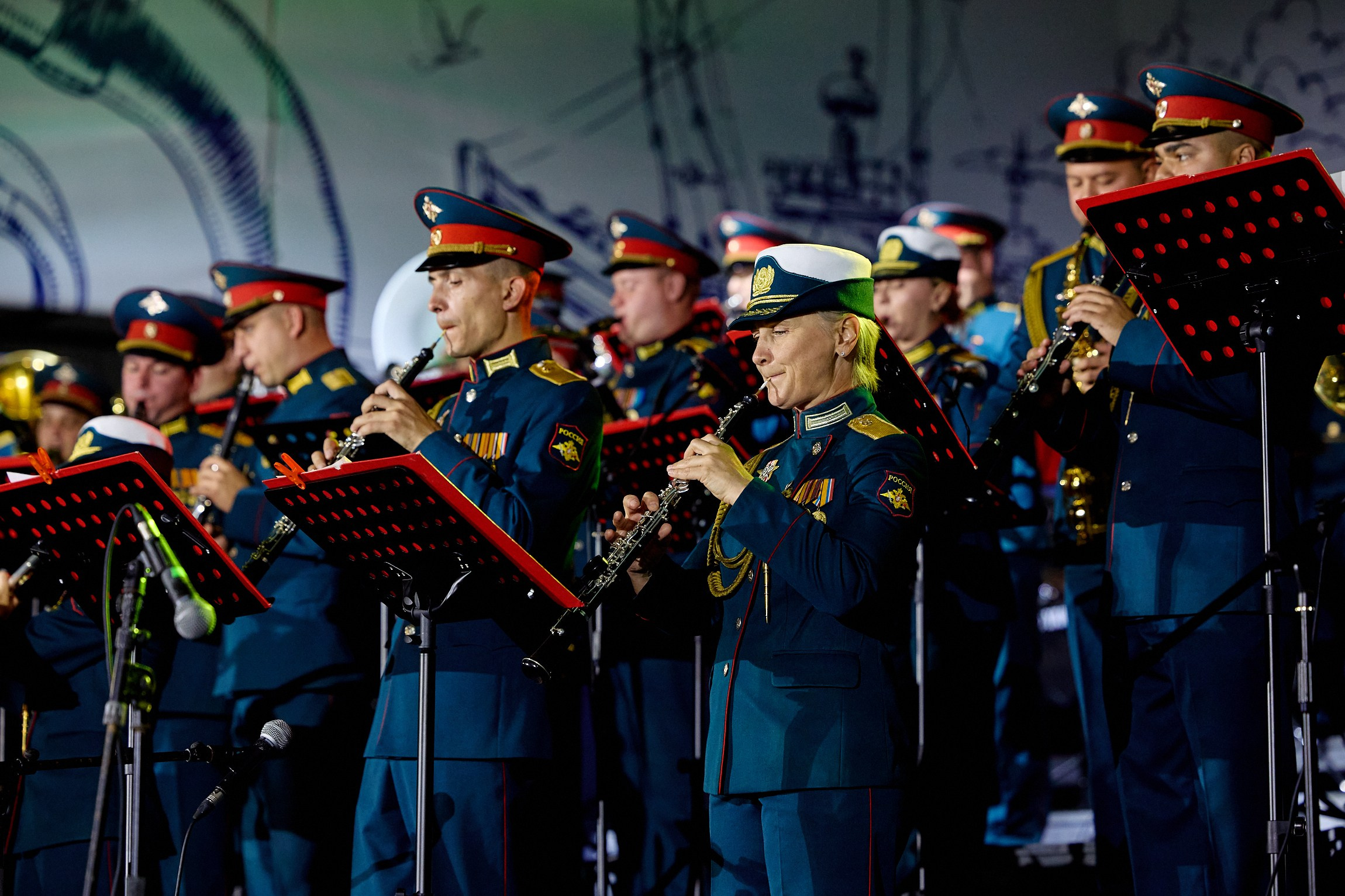 «Тихоокеанские марши» Плац-концерт