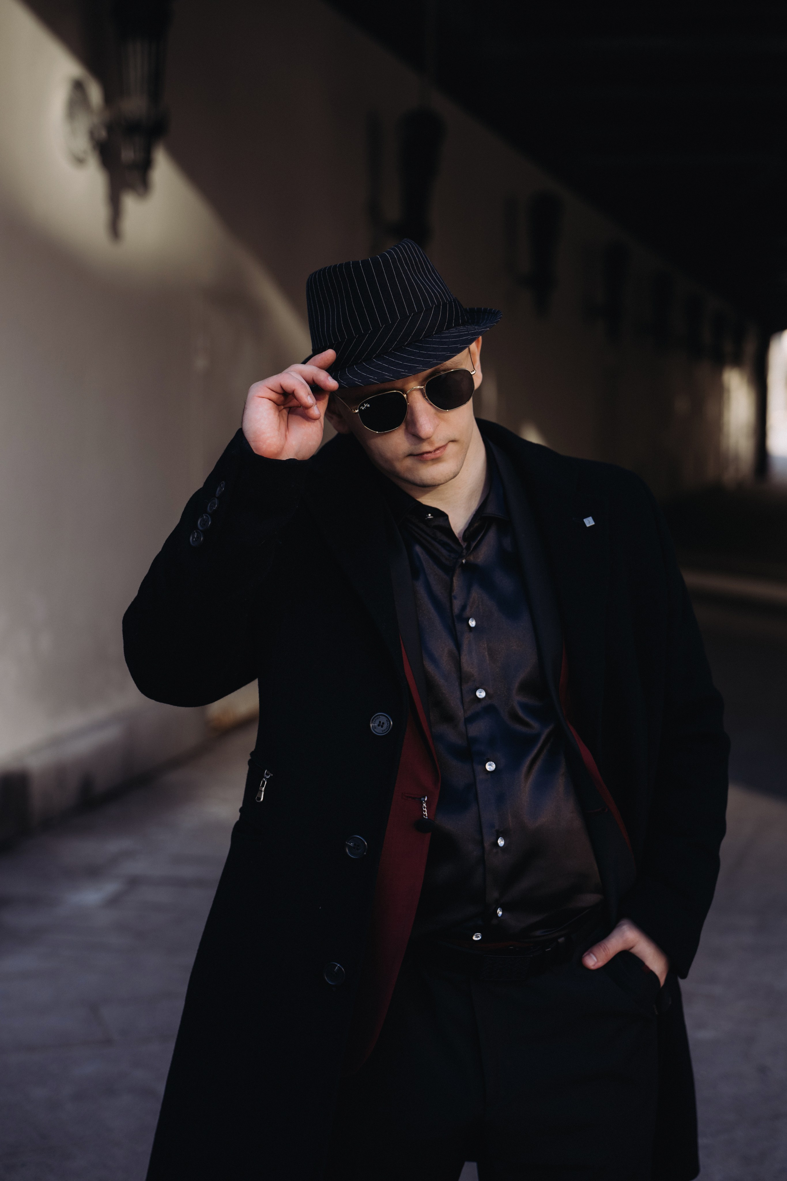 Мужская портретная фотосессия