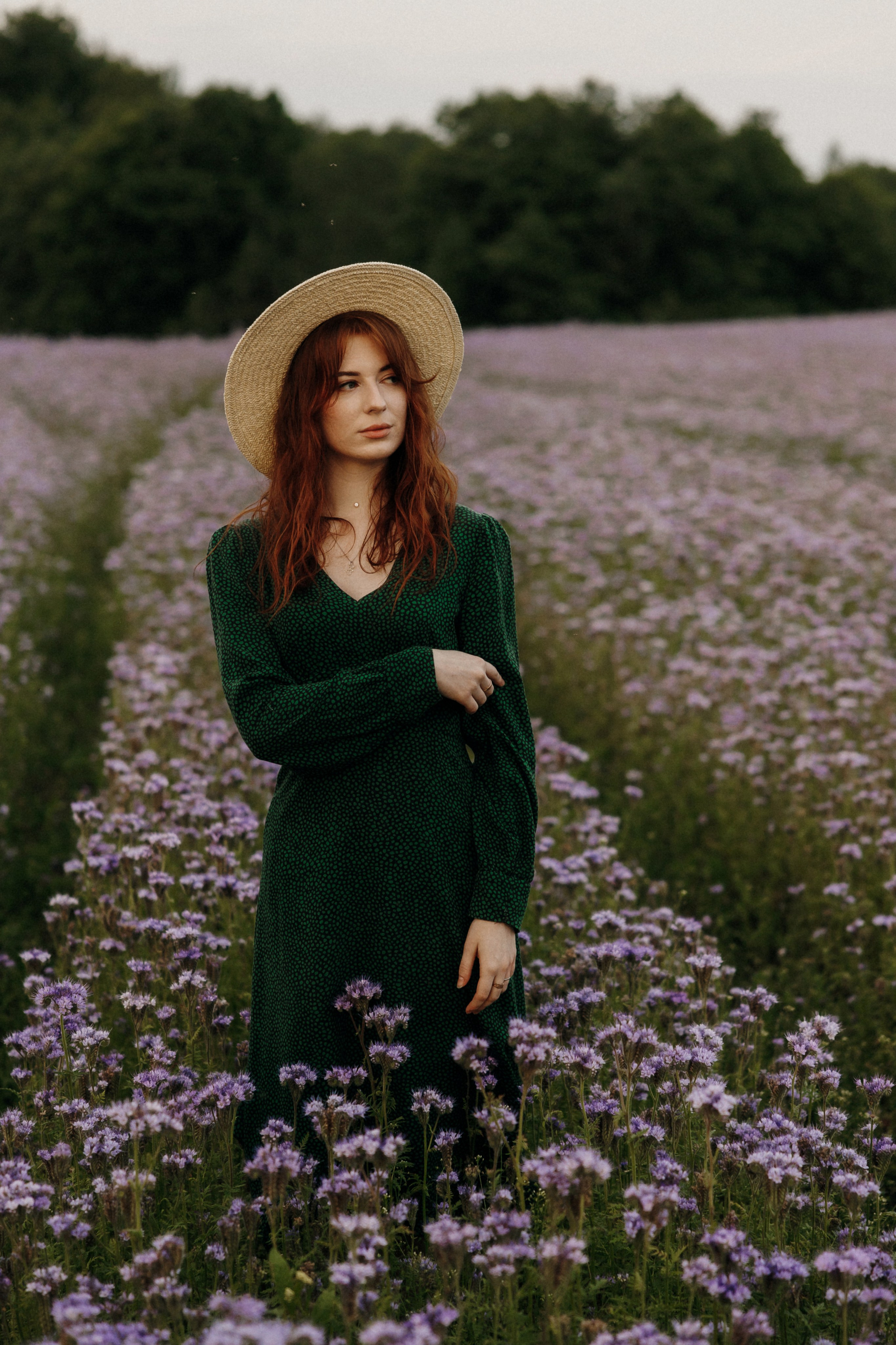 Фотосессия в цветочном поле. Свадебный и семейный фотограф Витебск, Минск, Андрей Павлов