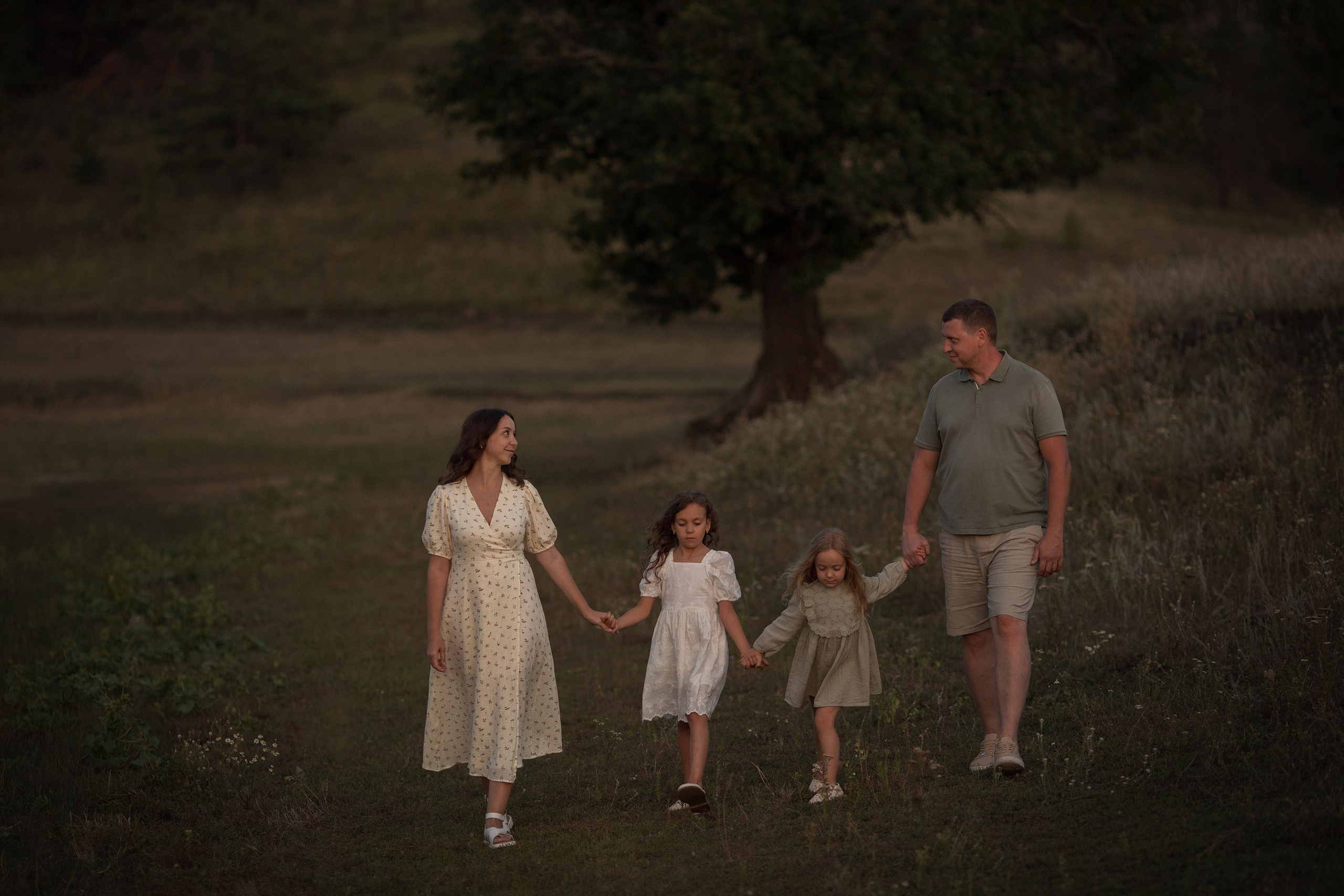 Теплый август. Семейный и детский фотограф в Саратове Полина Коткина