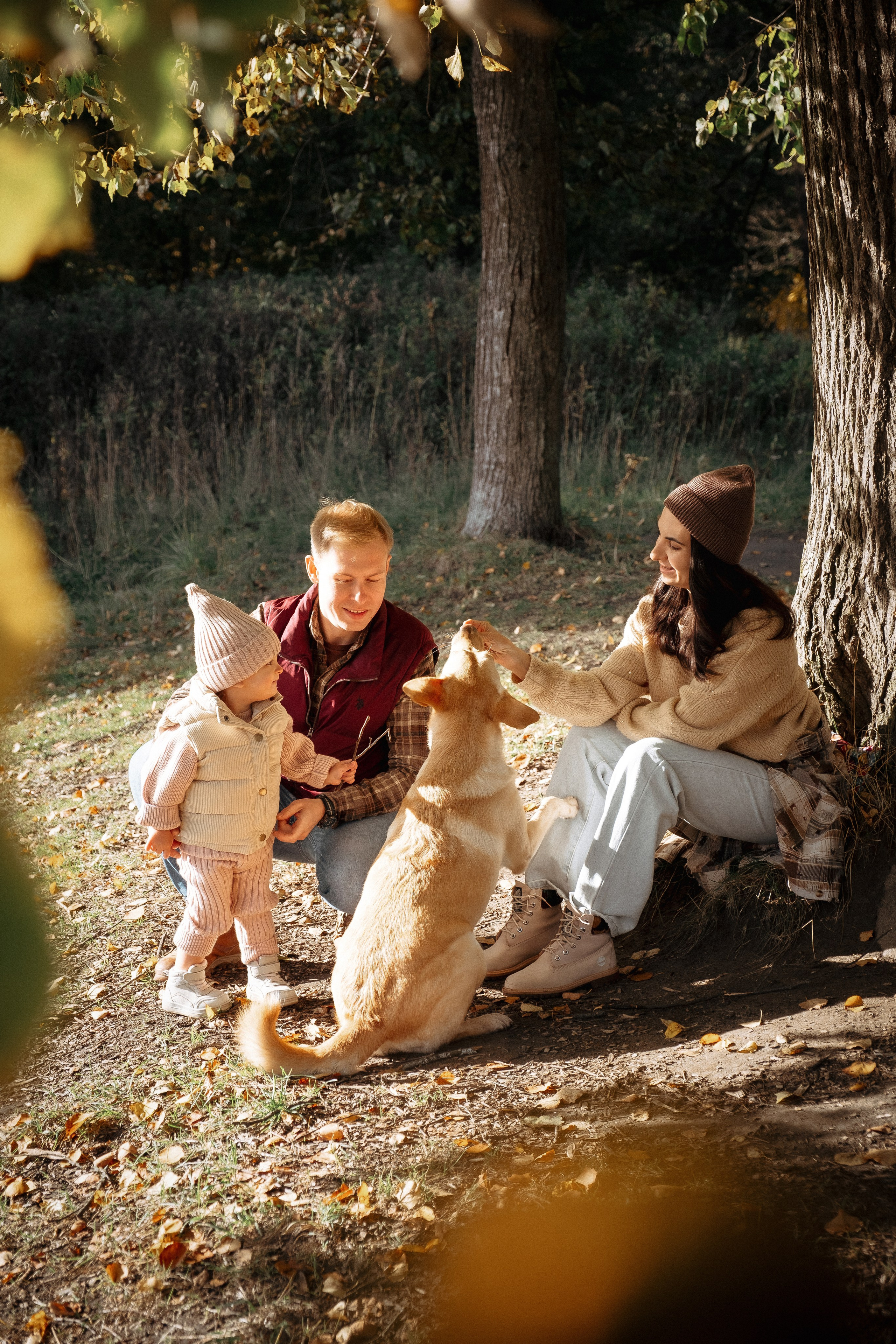 Осенняя история. Семейный и детский фотограф в Санкт-Петербурге