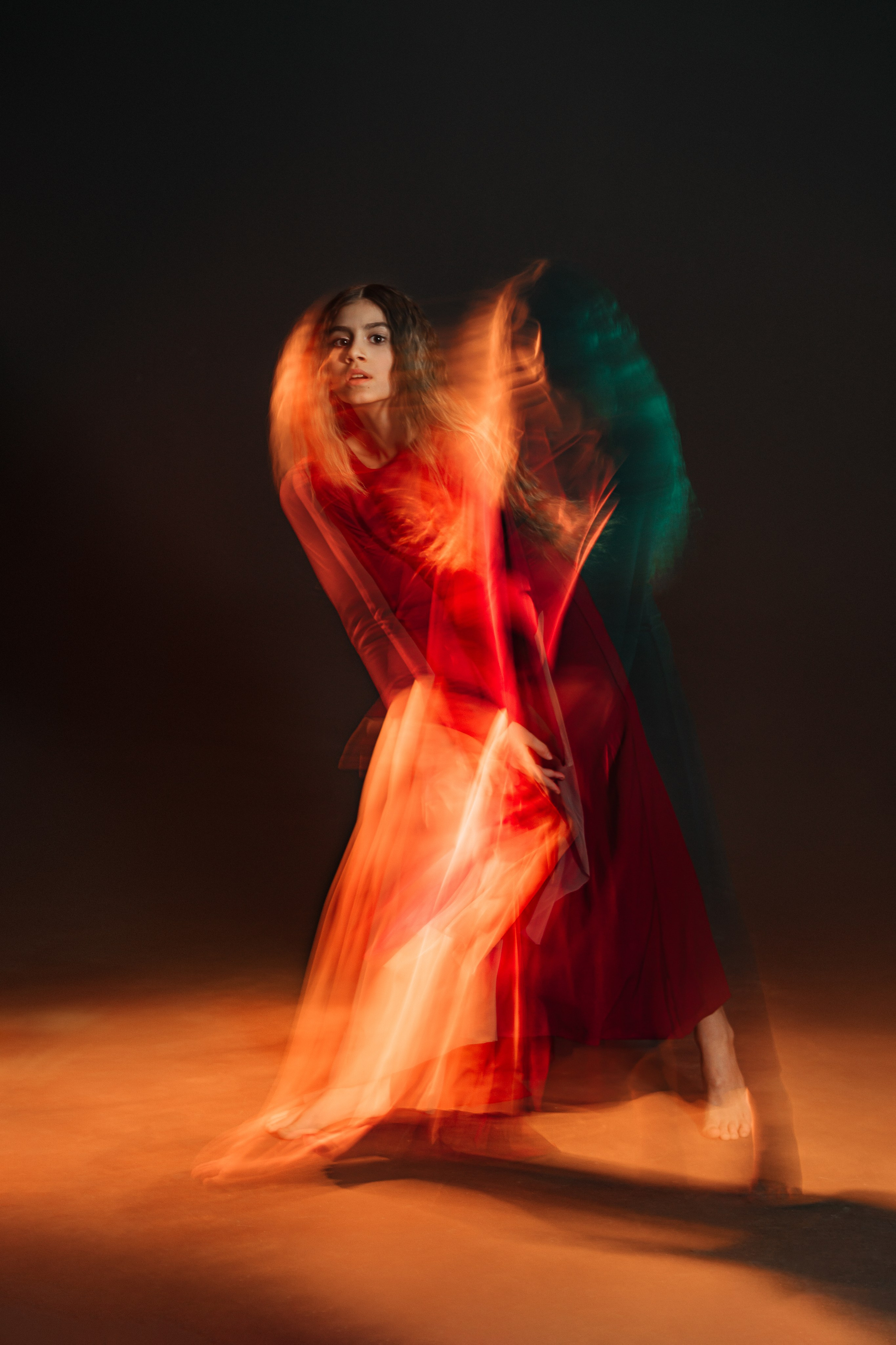 Лина, танец огня. Портретный фотограф в Санкт-Петербурге Дмитриева Наталия