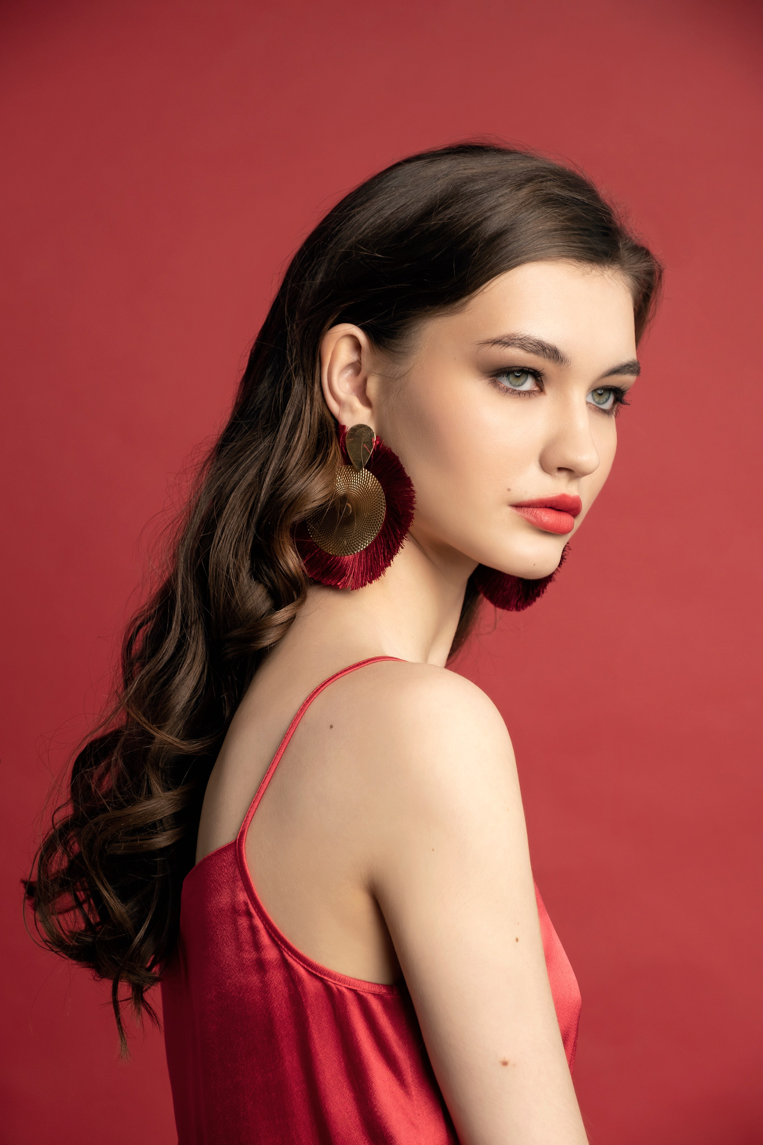 Female portrait. Main page