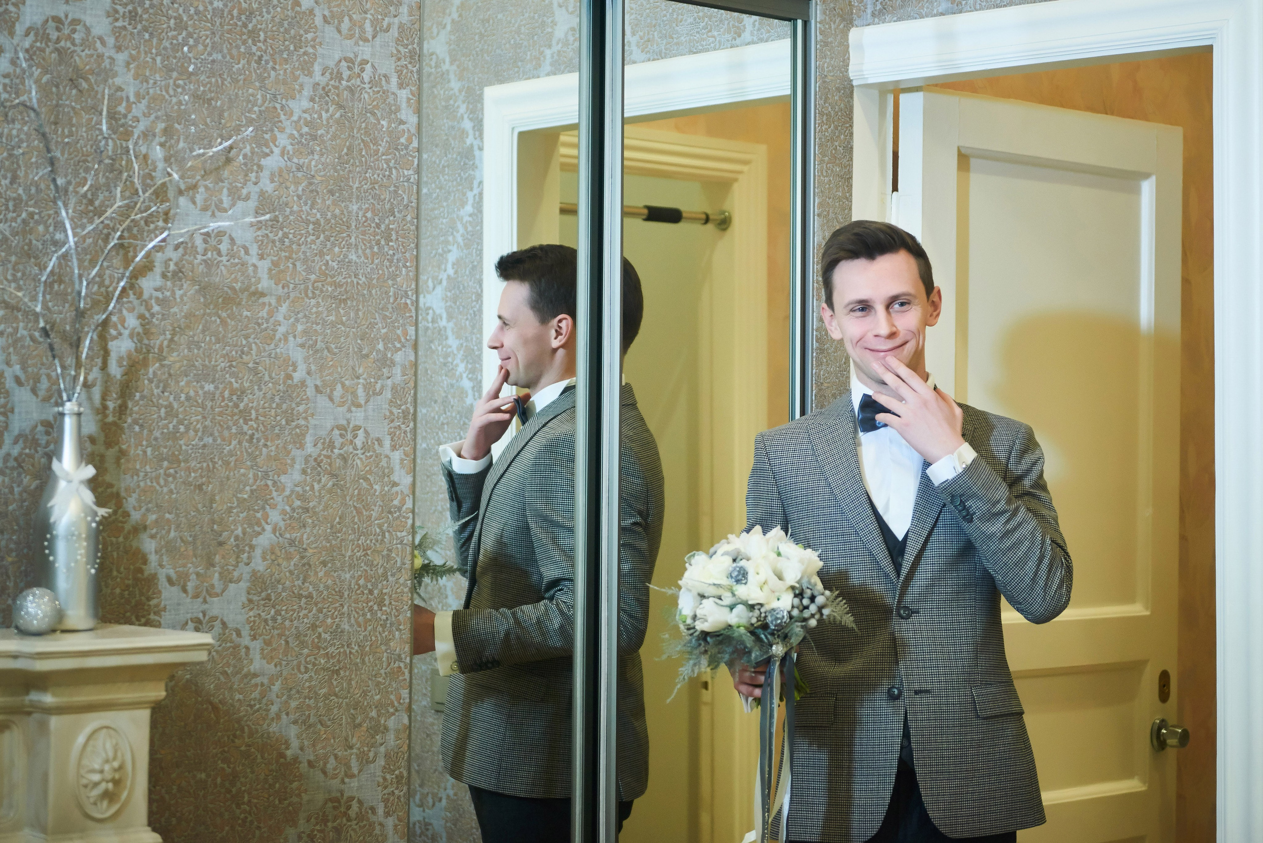 Наталия и Дмитрий (фотосессия в студии). Портретный, семейный и свадебный фотограф в Санкт-Петербурге и в Пушкине Ширяев Денис