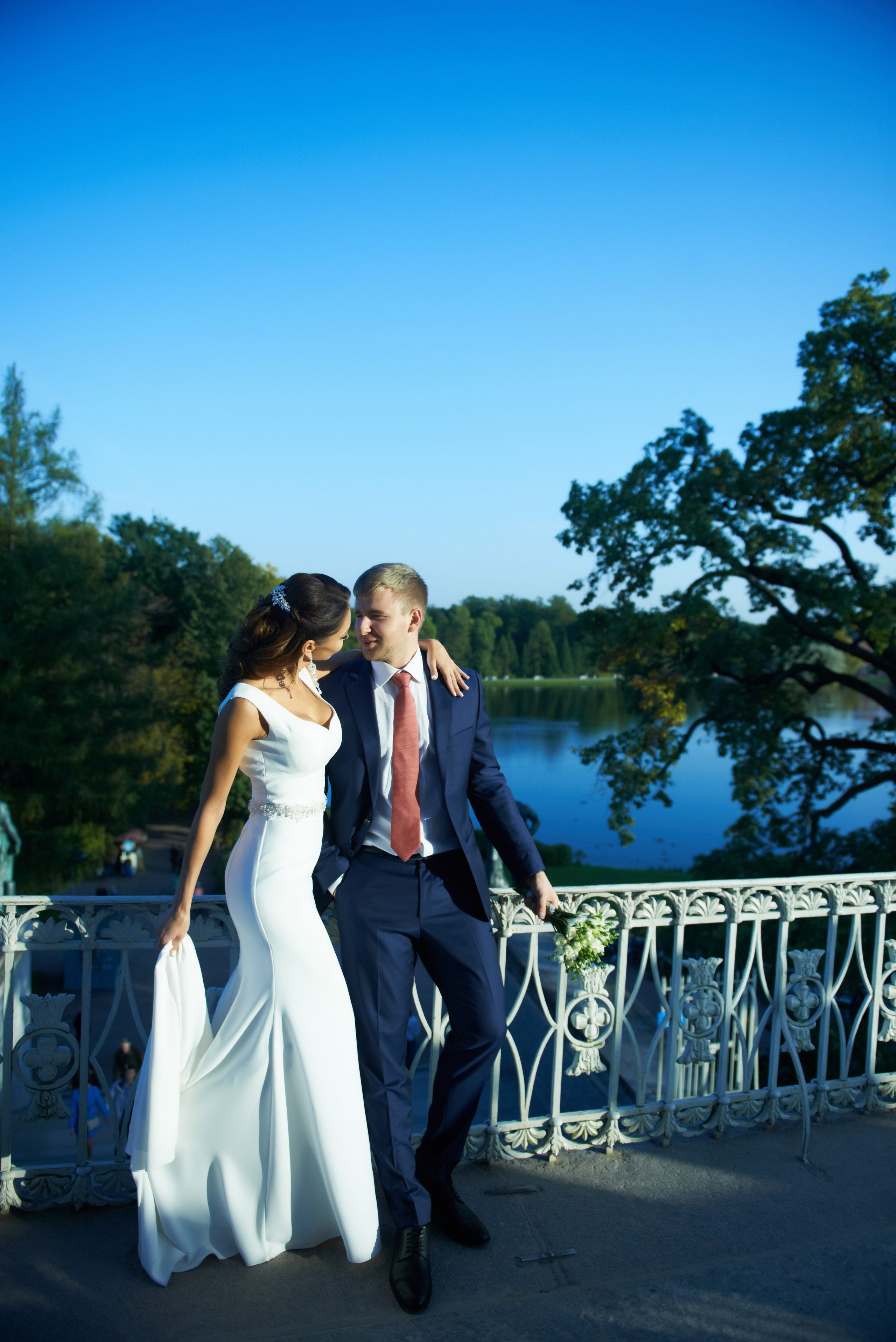 Максим и Наталья (свадебная фотосессия в Пушкине в Екатерининском парке). Портретный, семейный и свадебный фотограф в Санкт-Петербурге и в Пушкине Ширяев Денис