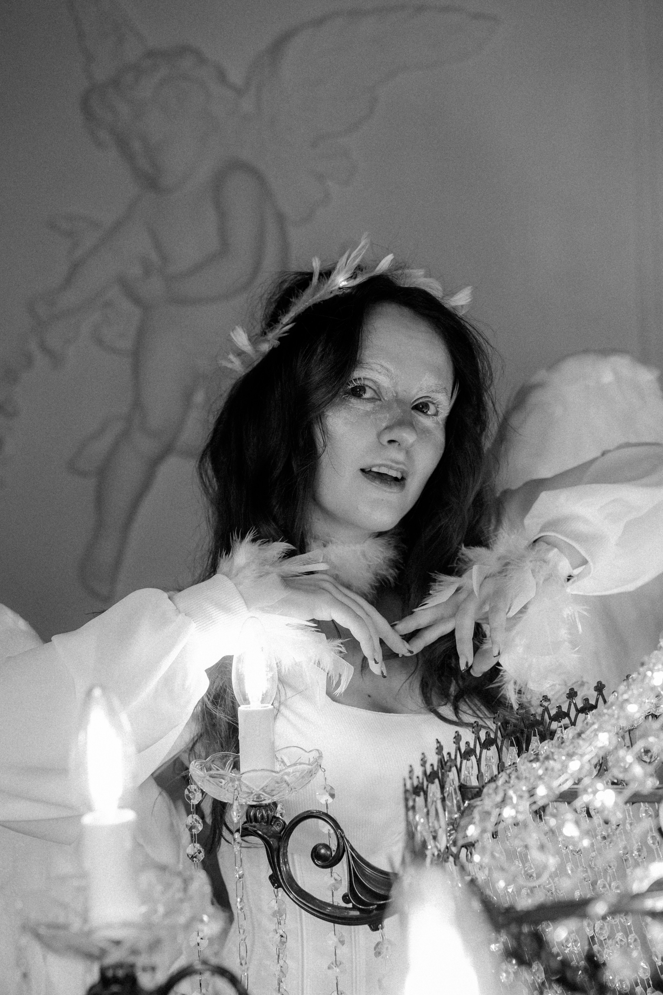 Фотосессия с крыльями ангела. Фотограф в Новосибирске Екатерина Васильева