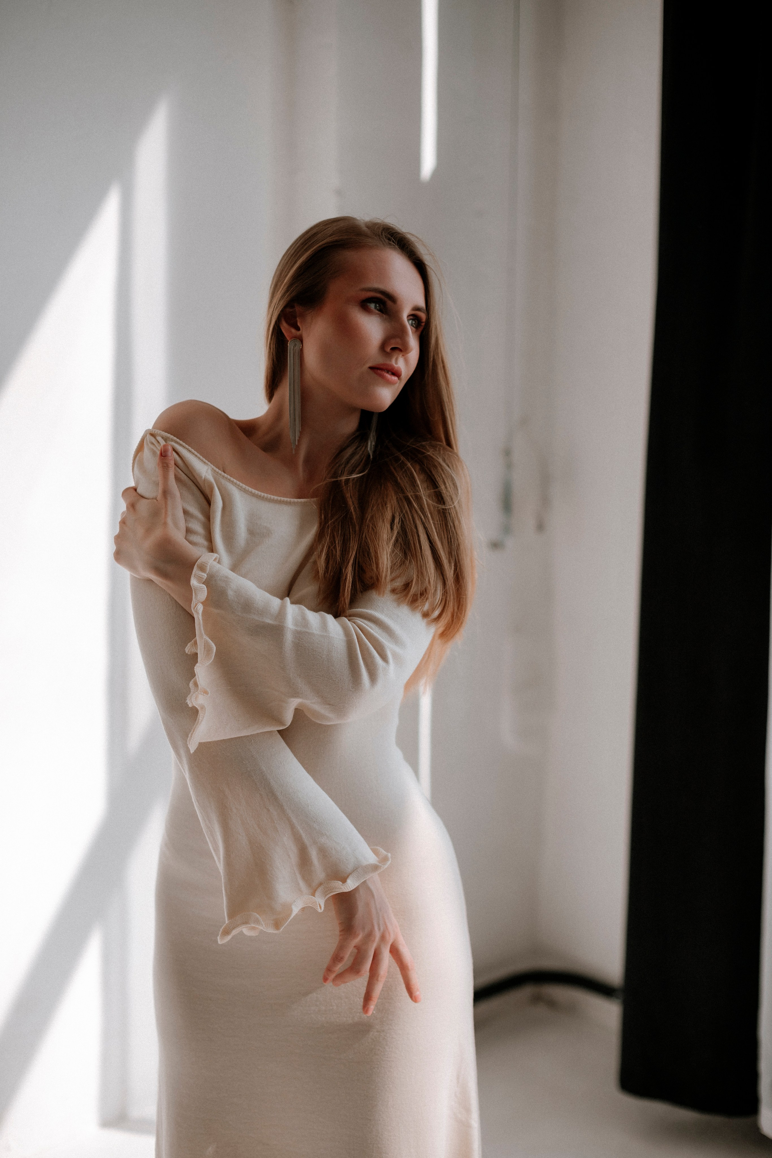 Съемка в тканях, Анастасия. Фотограф Калуга