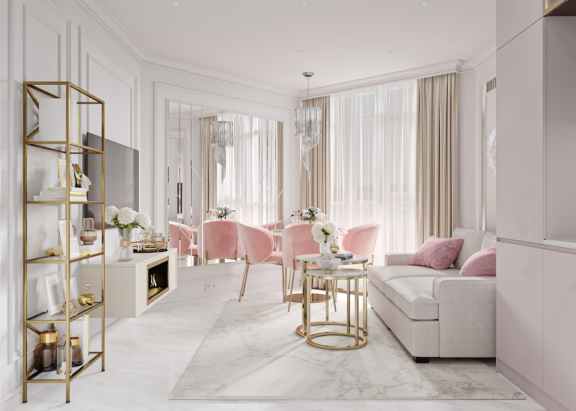 ЖК СОКОЛЬНИКИ. Irina Balykina — Interior 3D Visualisation