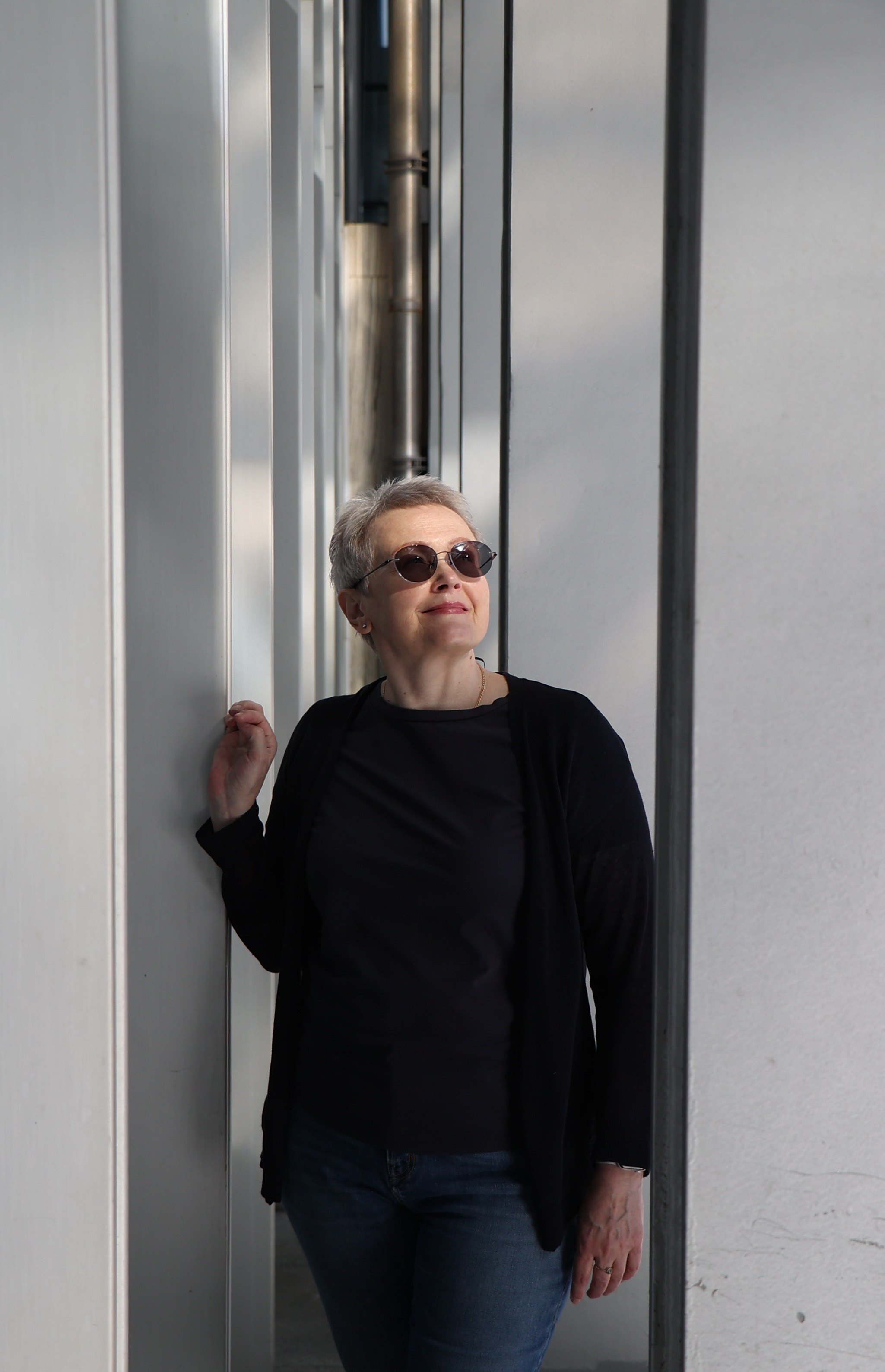 Йога на крыше Москва-Сити. Портретный фотограф Москва