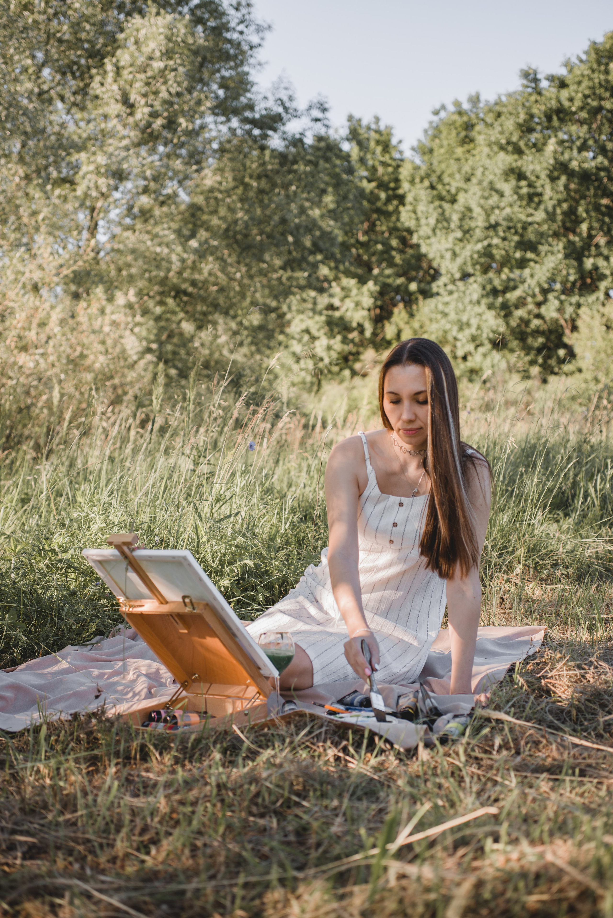 Виктория художник. Фотограф Людмила Белова